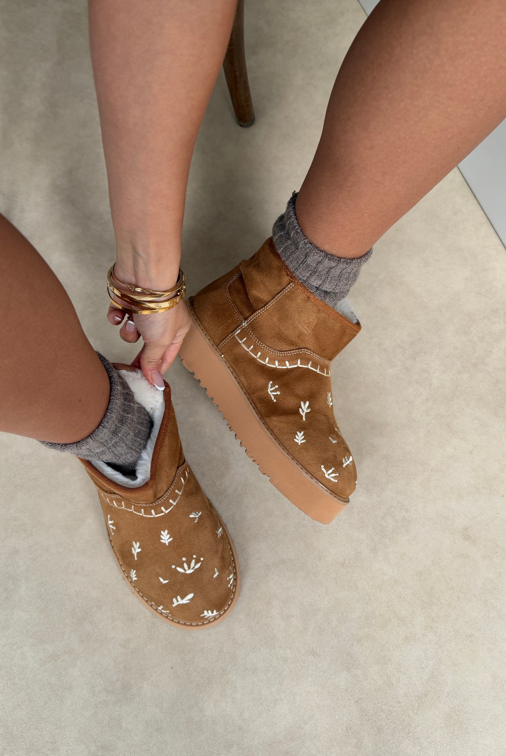 Kadın Bot CAMEL SÜET