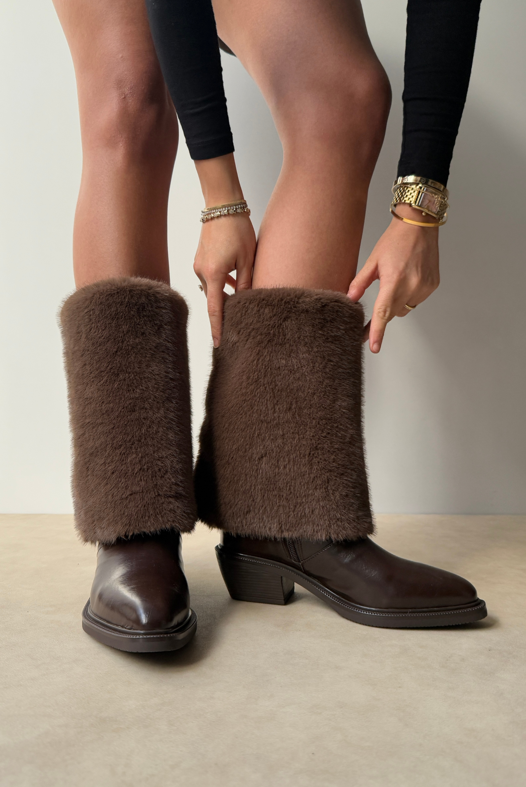 Kadın Bot KAHVE RUGAN