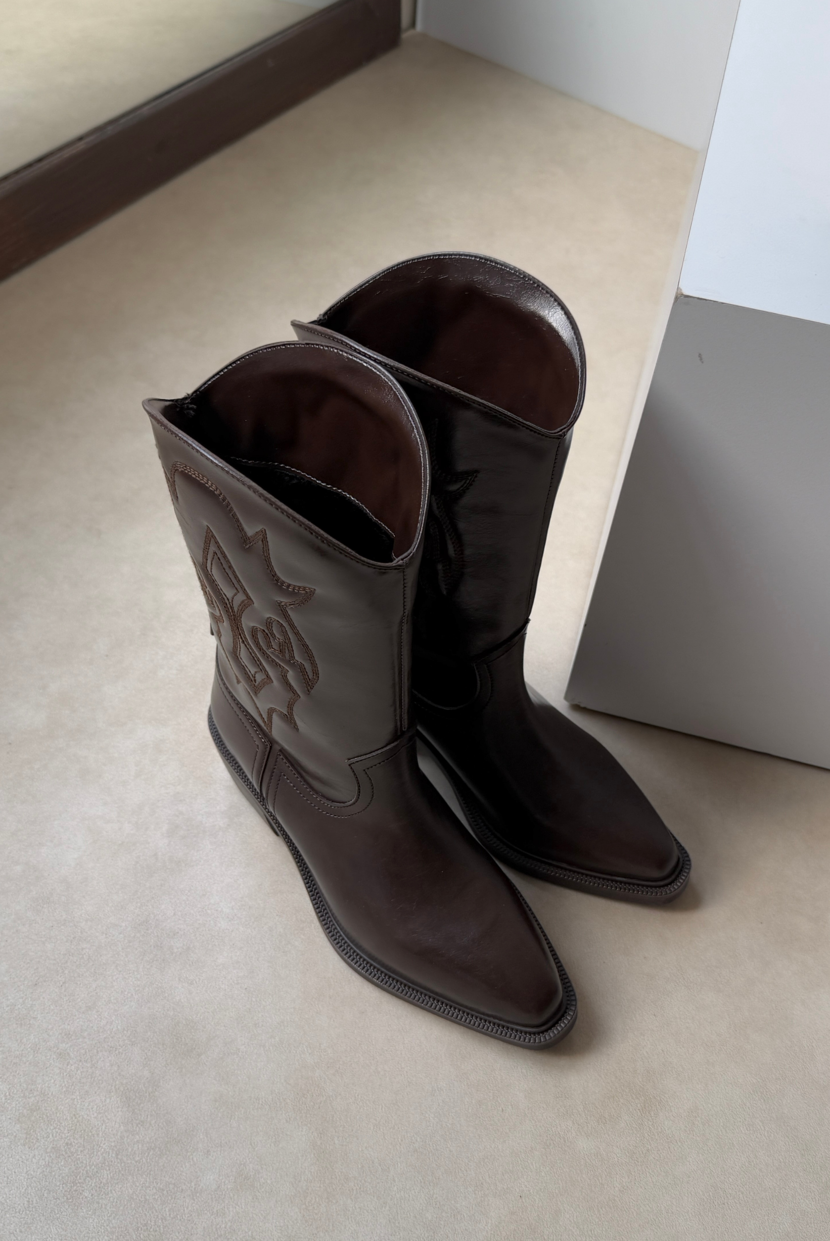 Kadın Bot KAHVE RUGAN