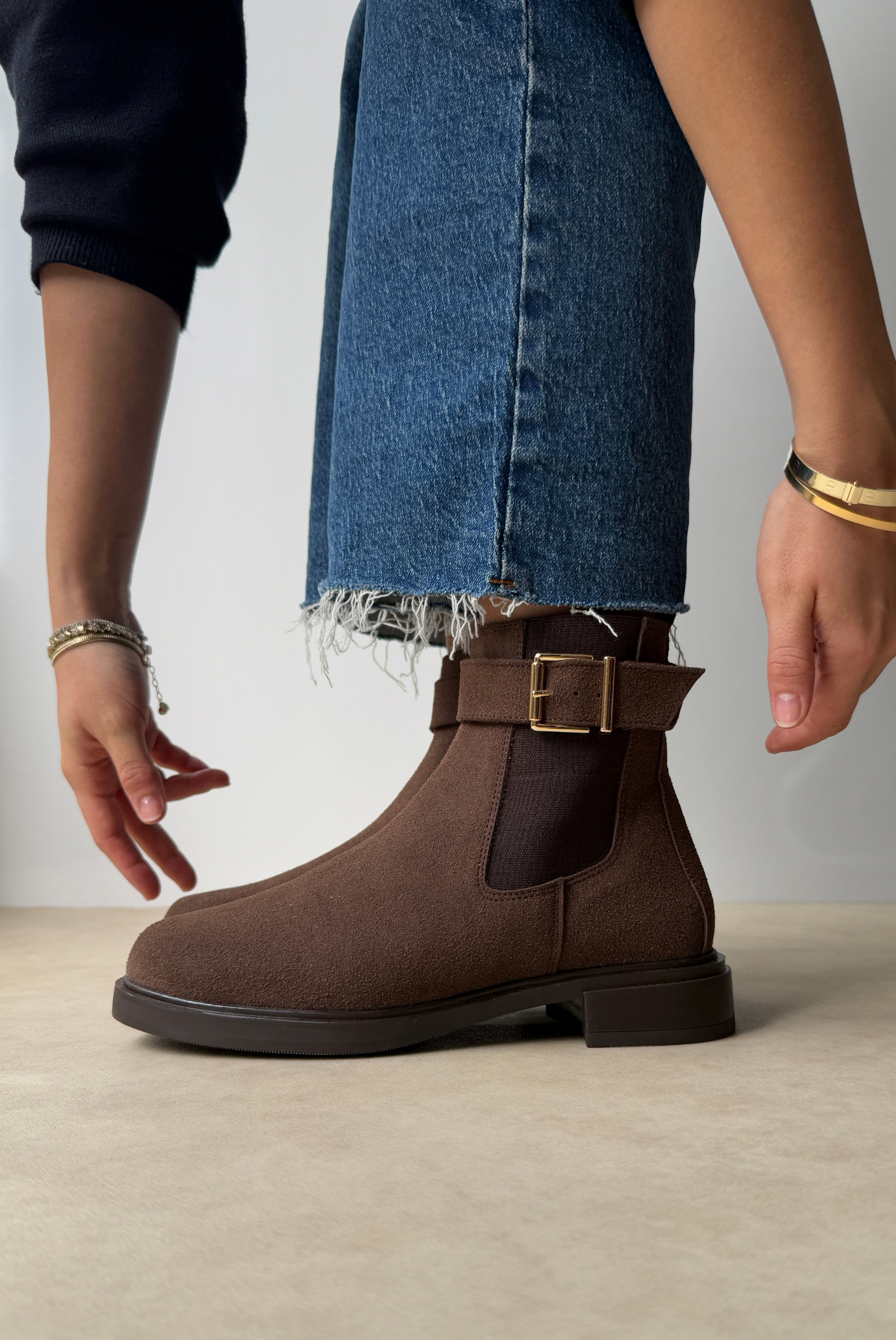 Kadın Bot KAHVE SÜET