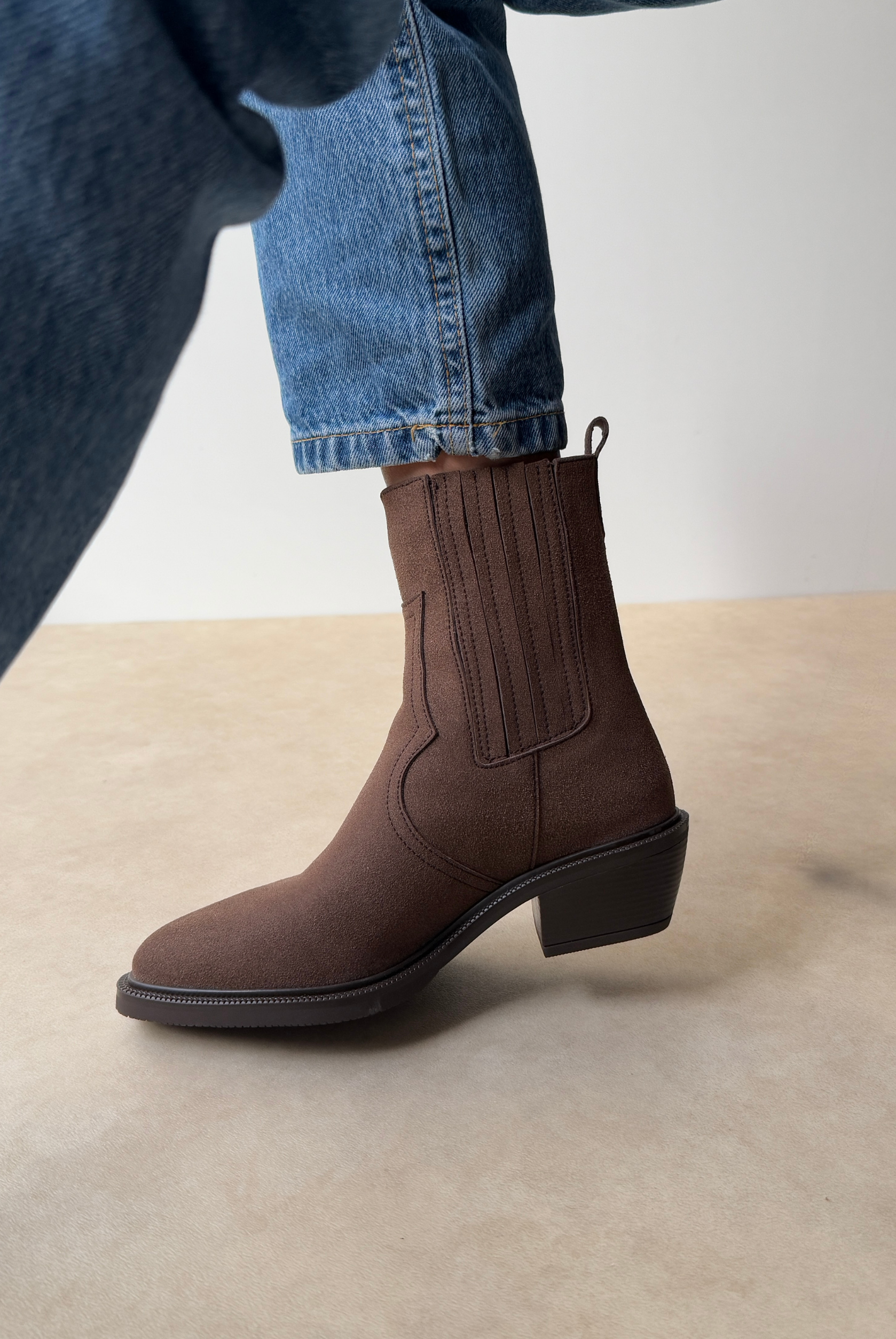 Kadın Bot KAHVE SÜET