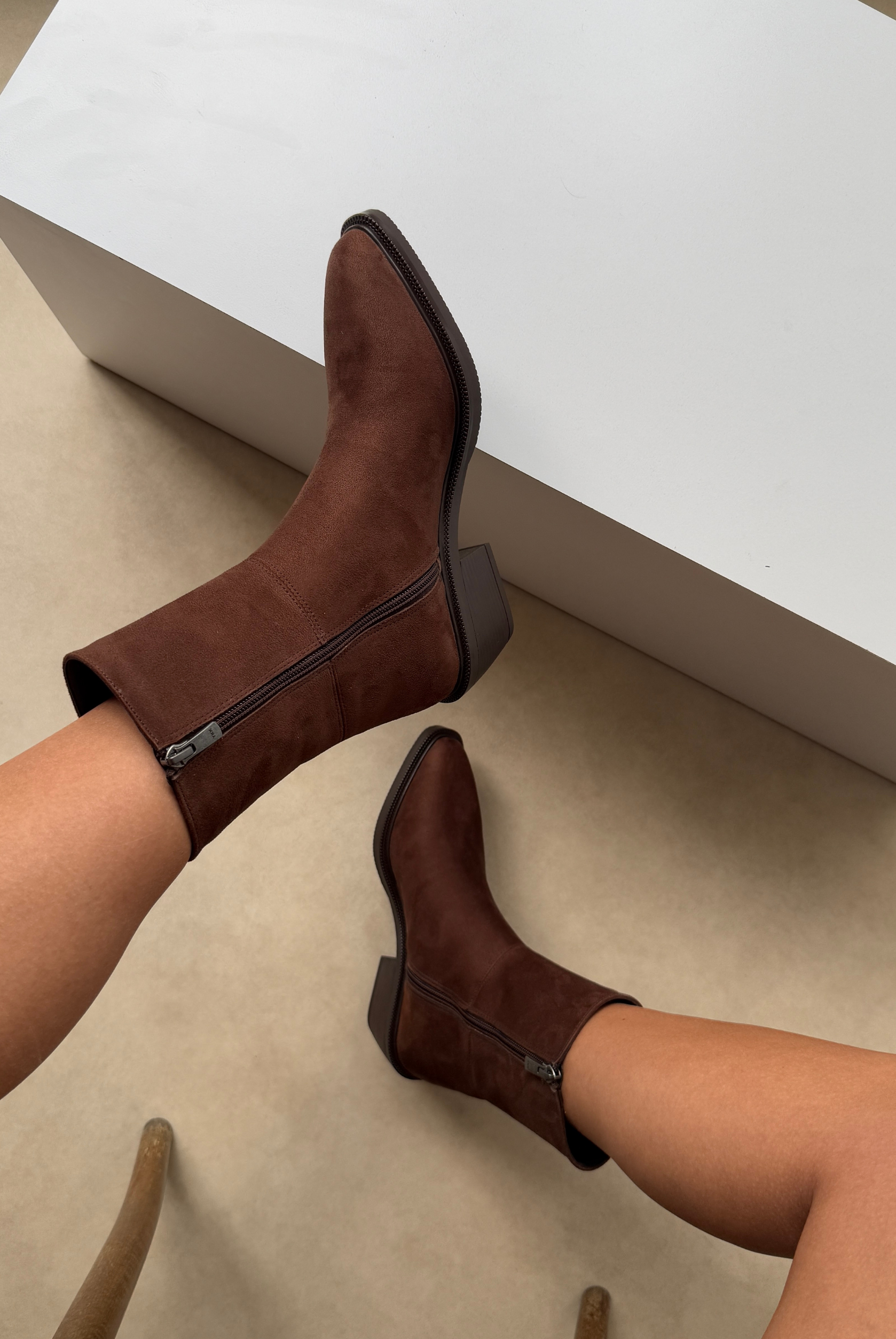 Kadın Bot KAHVE SÜET