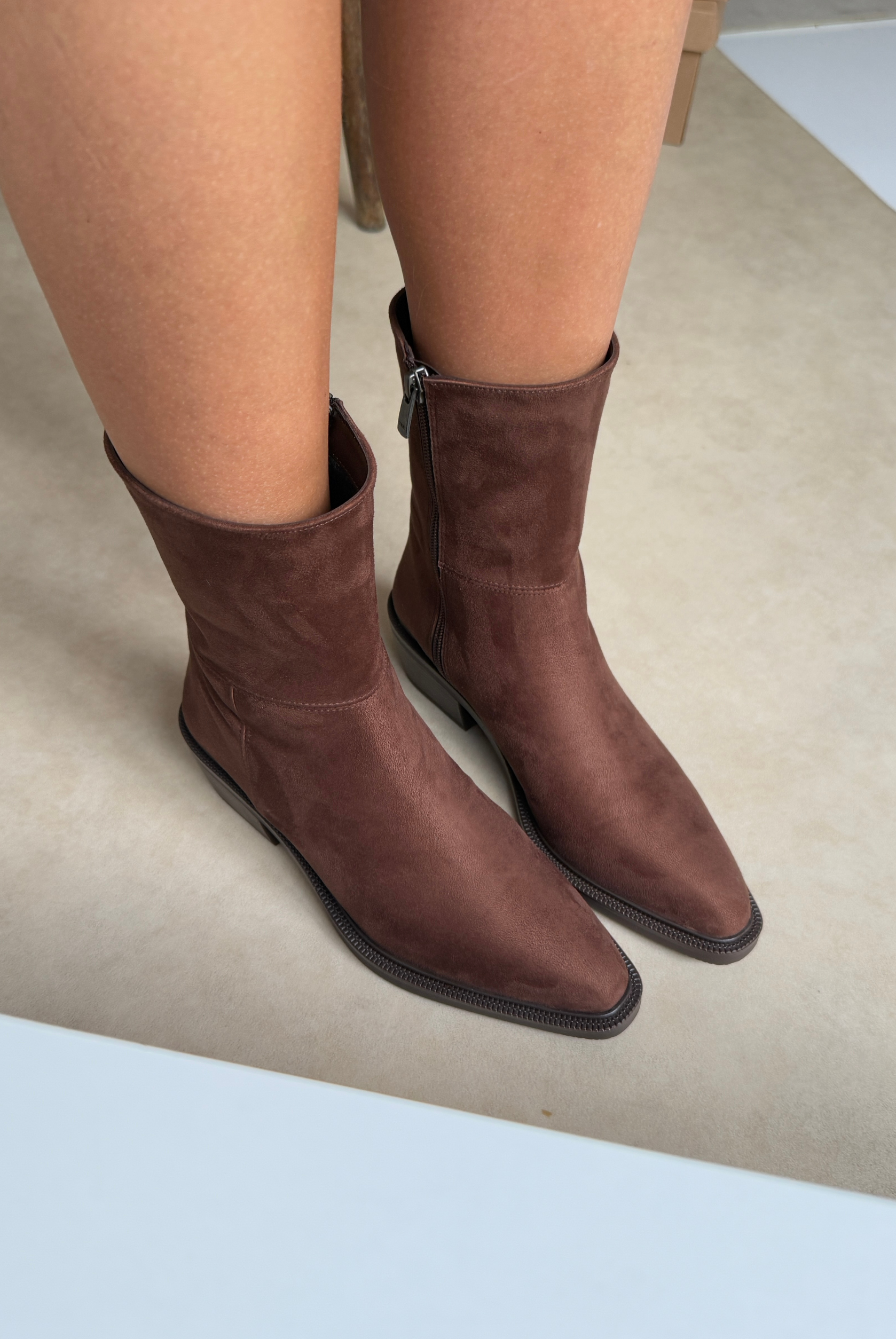 Kadın Bot KAHVE SÜET