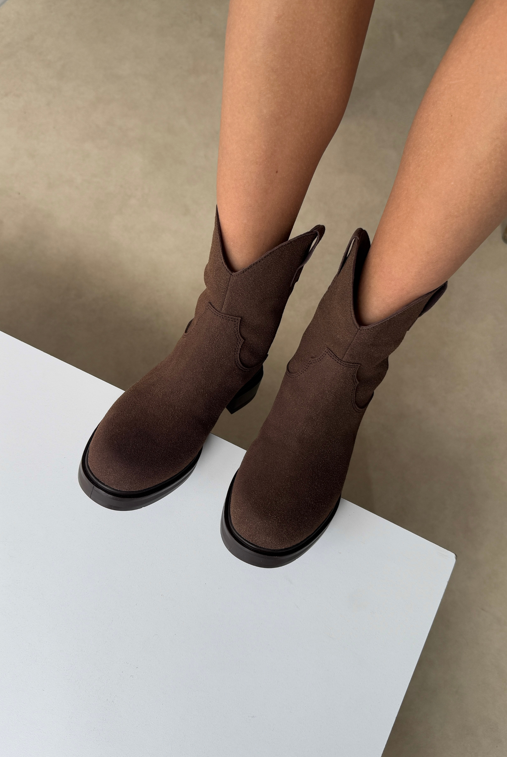 Kadın Bot KAHVE SÜET