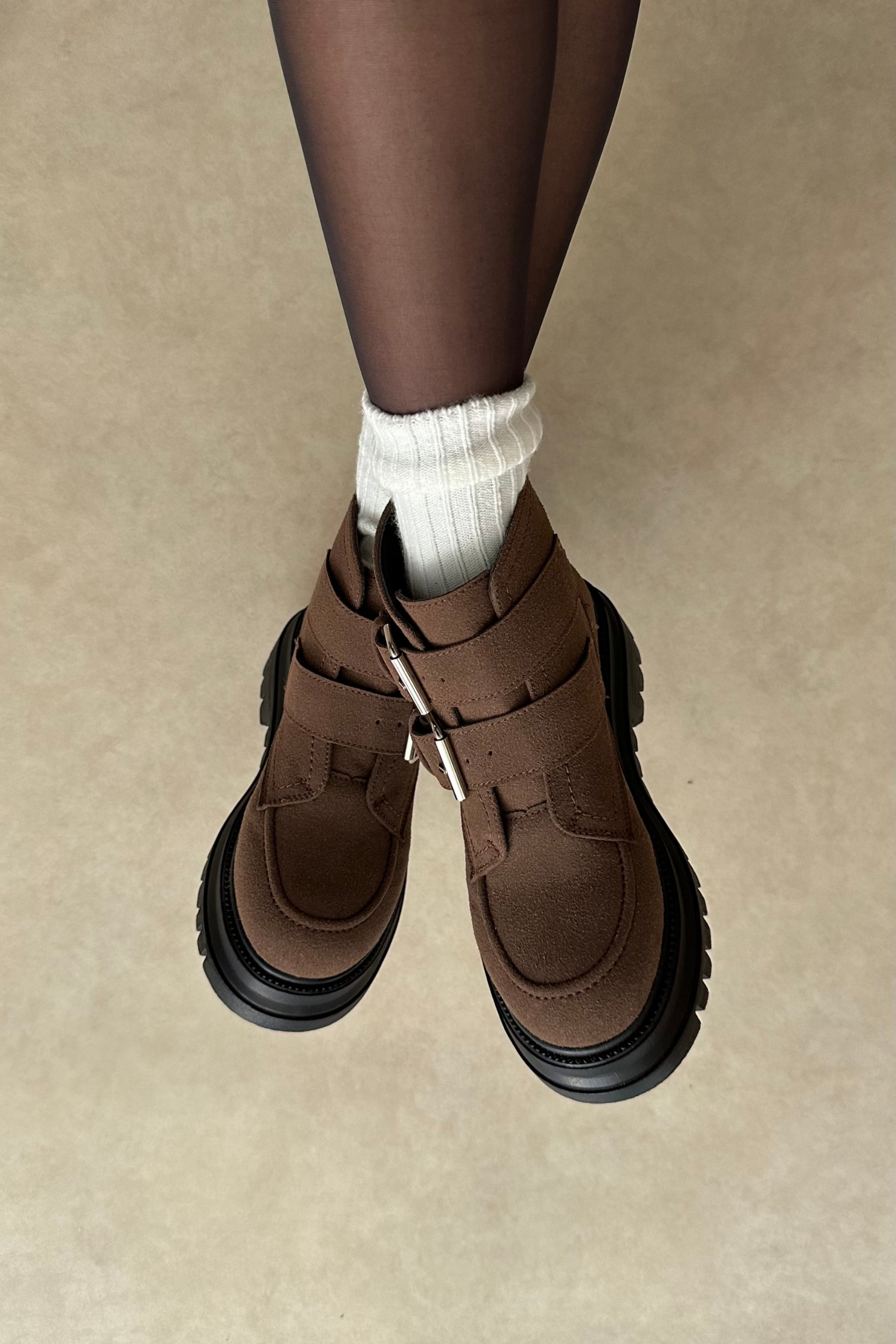 Kadın Bot KAHVE SÜET