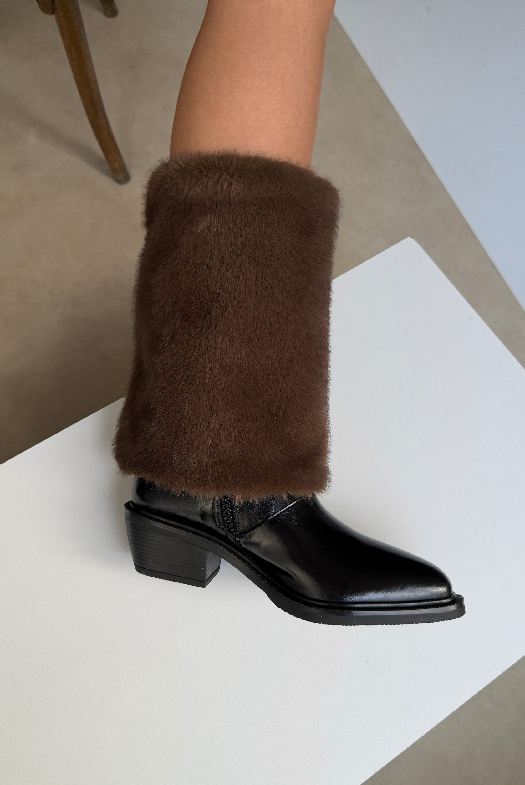 Kadın Bot SİYAH RUGAN