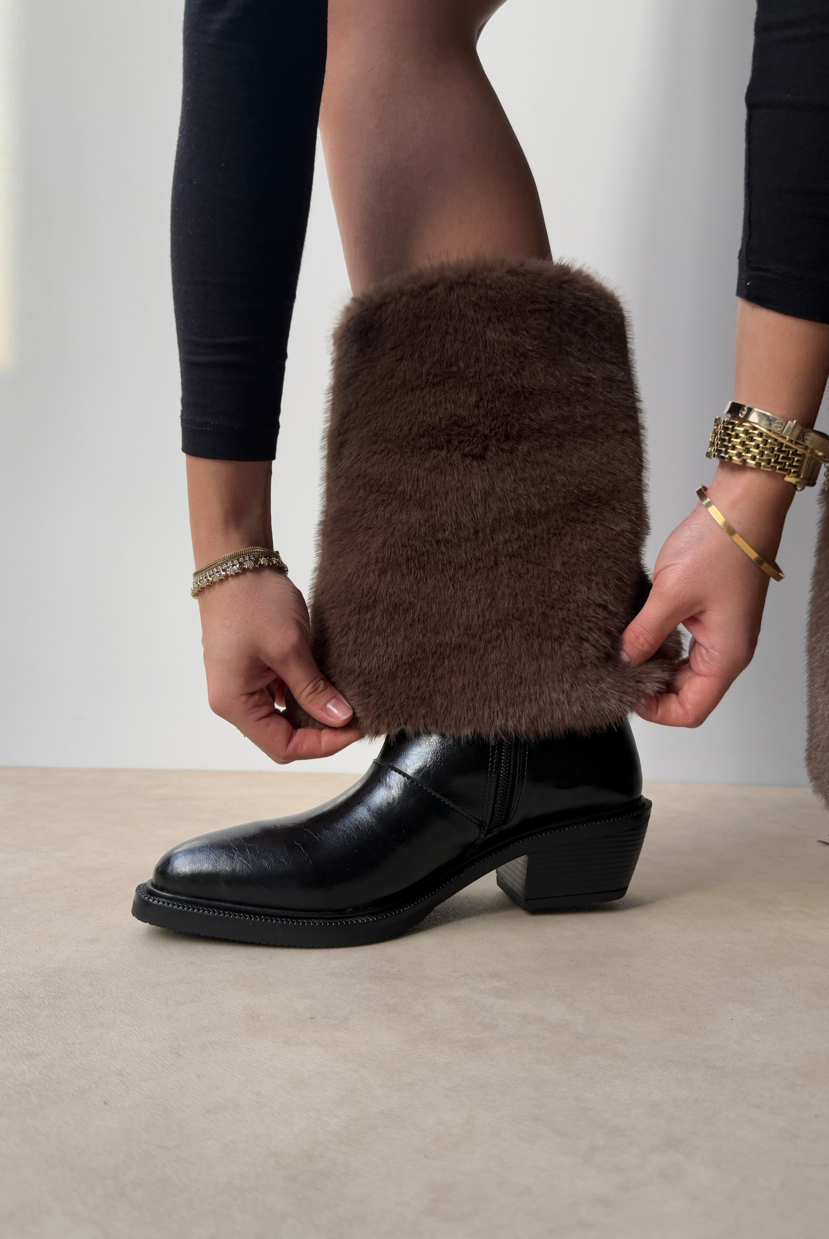 Kadın Bot SİYAH RUGAN