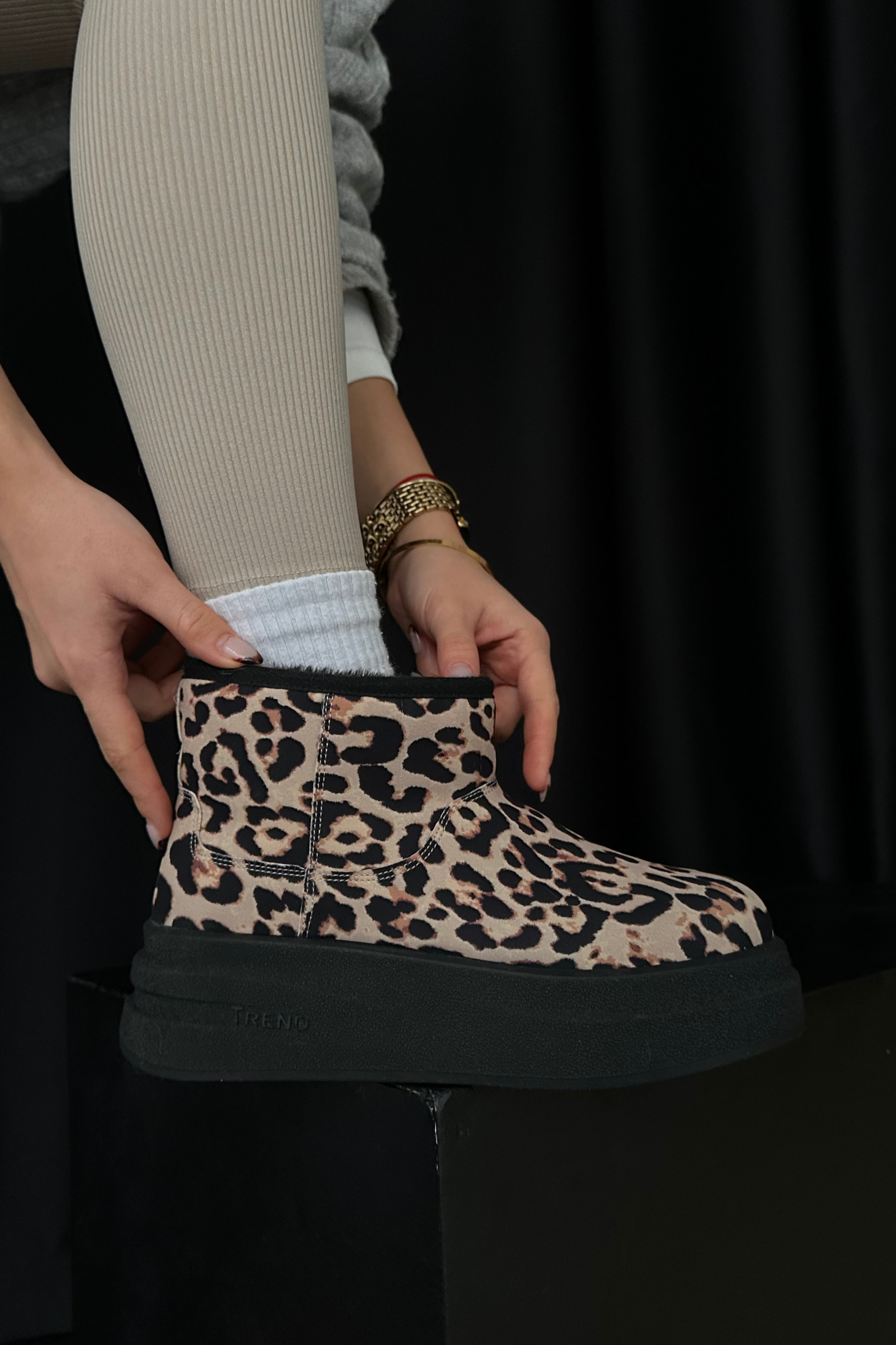 Kadın Bot TABA LEOPAR