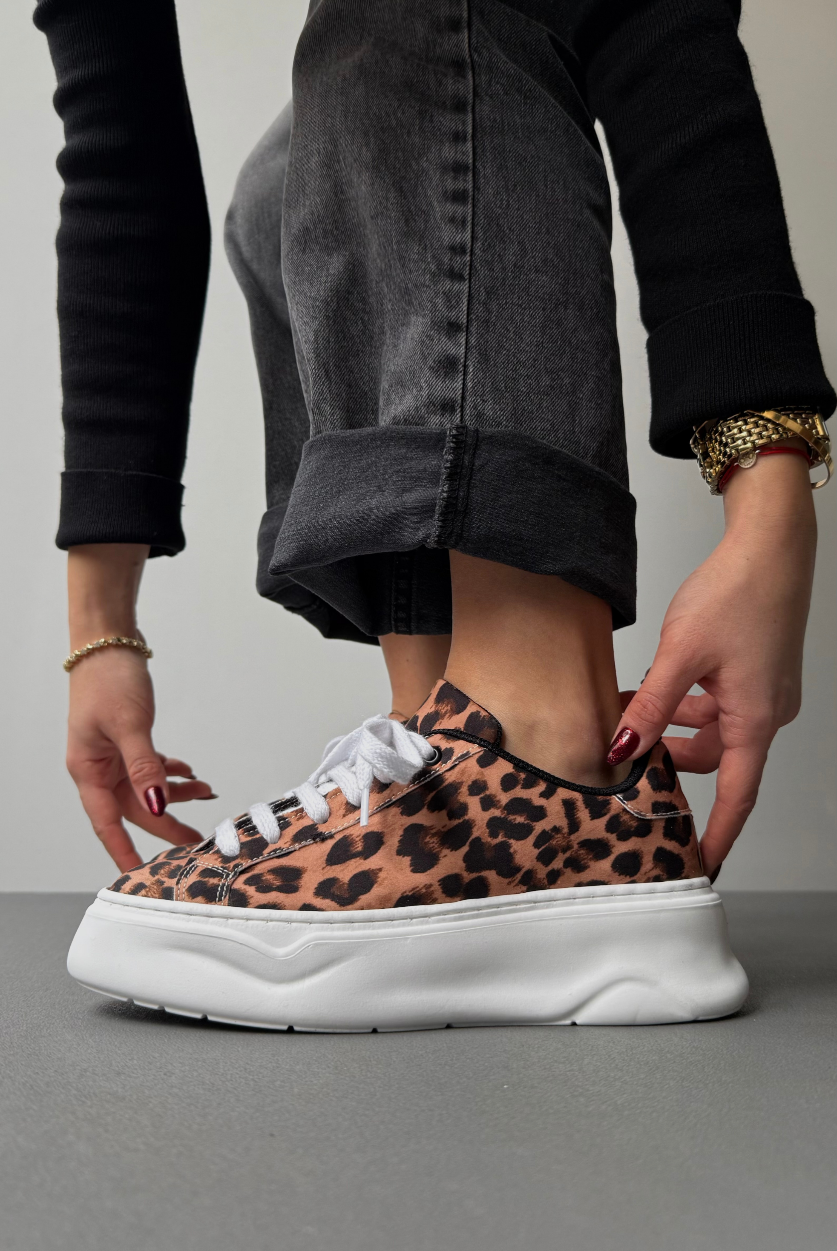 Kadın Bot TABA LEOPAR