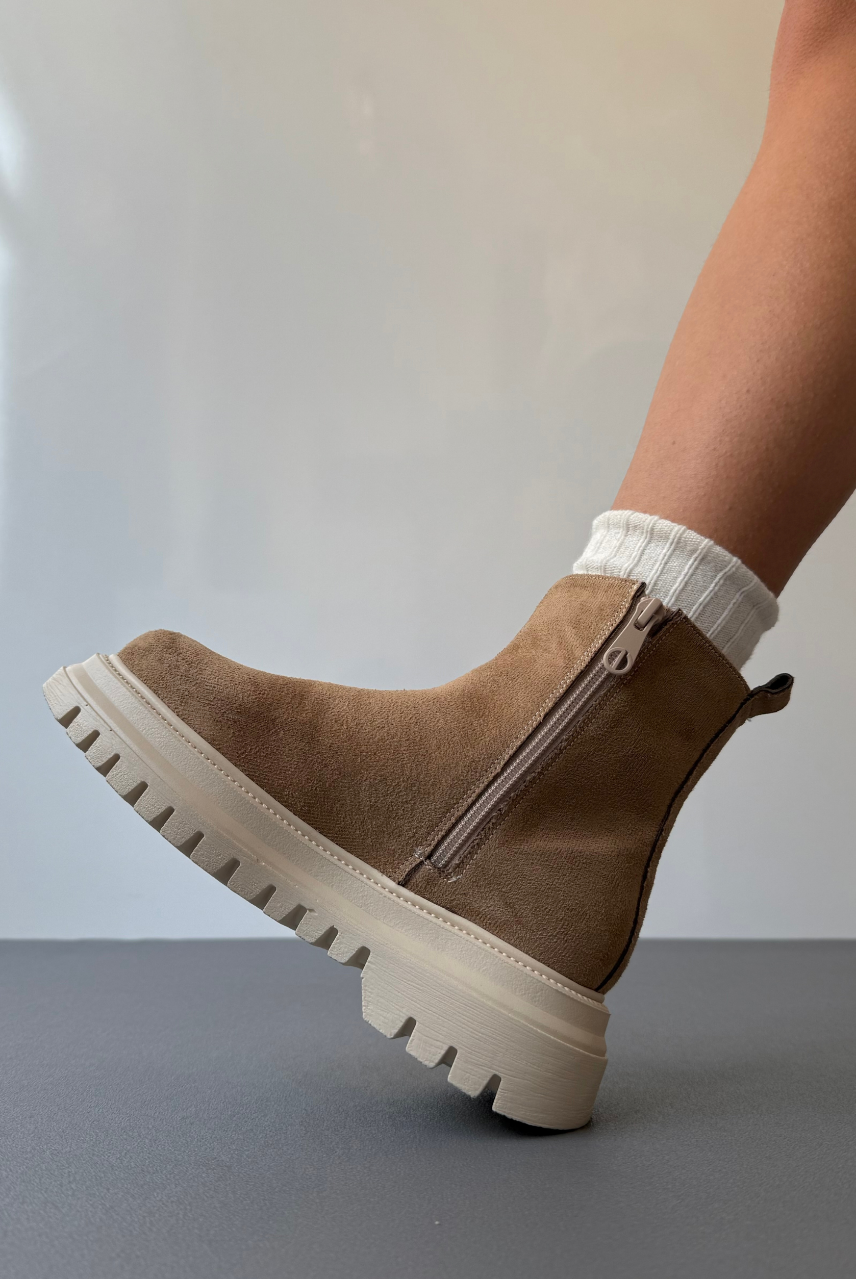 Kadın Bot VİZON SÜET