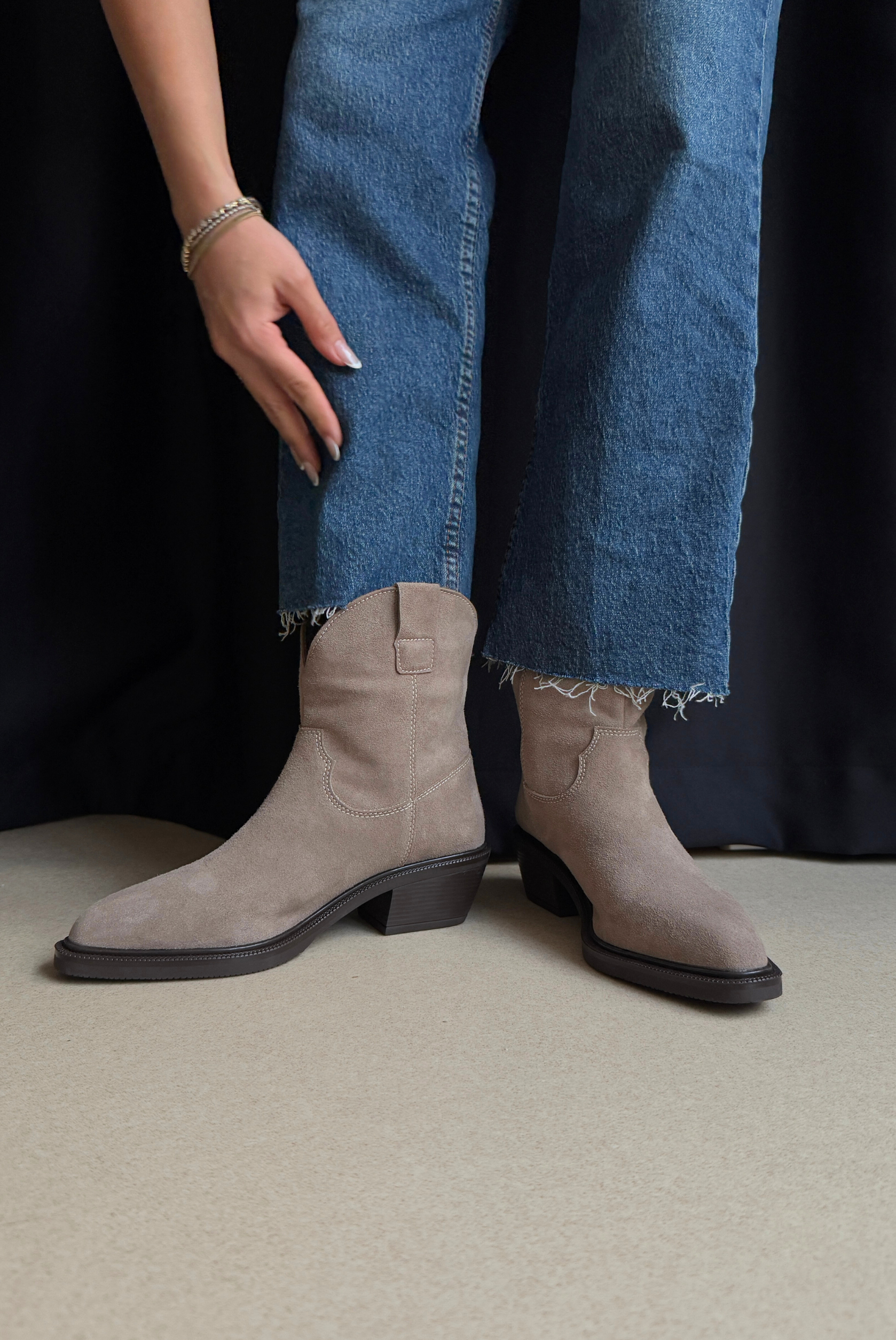 Kadın Bot VİZON SÜET