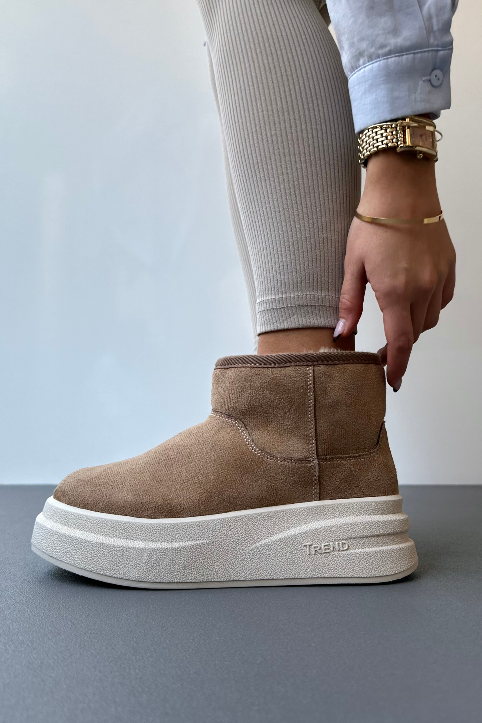 Kadın Bot VİZON SÜET