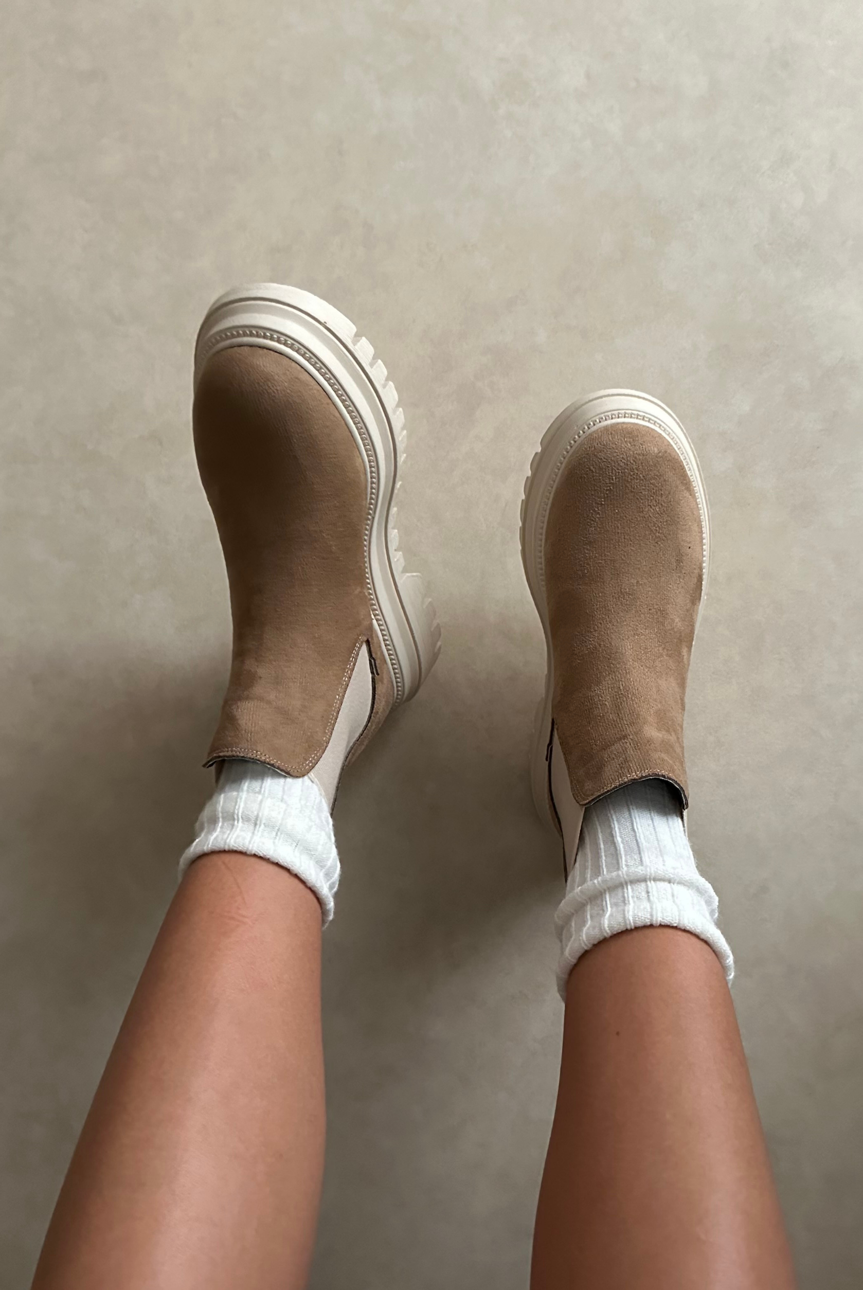 Kadın Bot VİZON SÜET