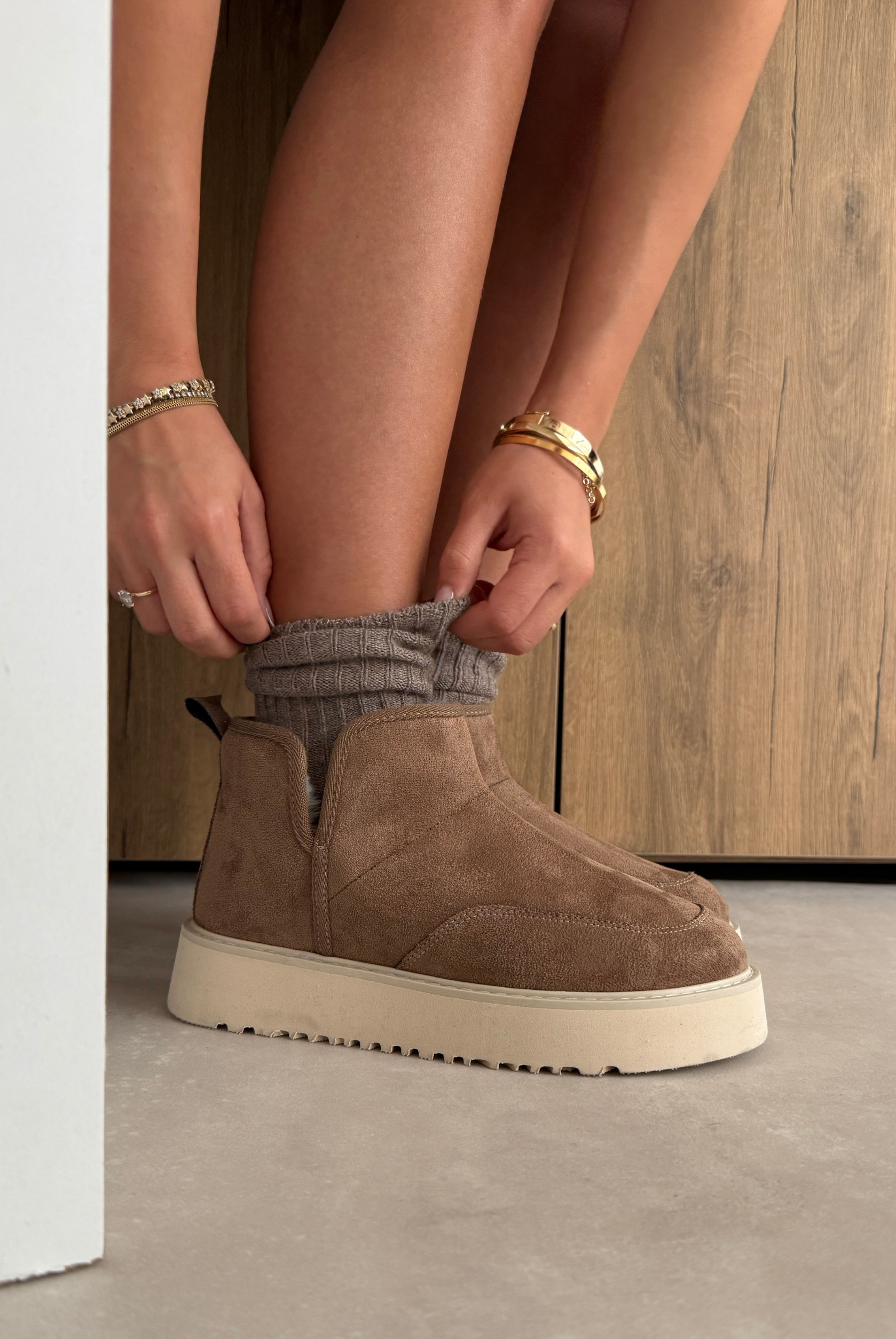 Kadın Bot  VİZON SÜET