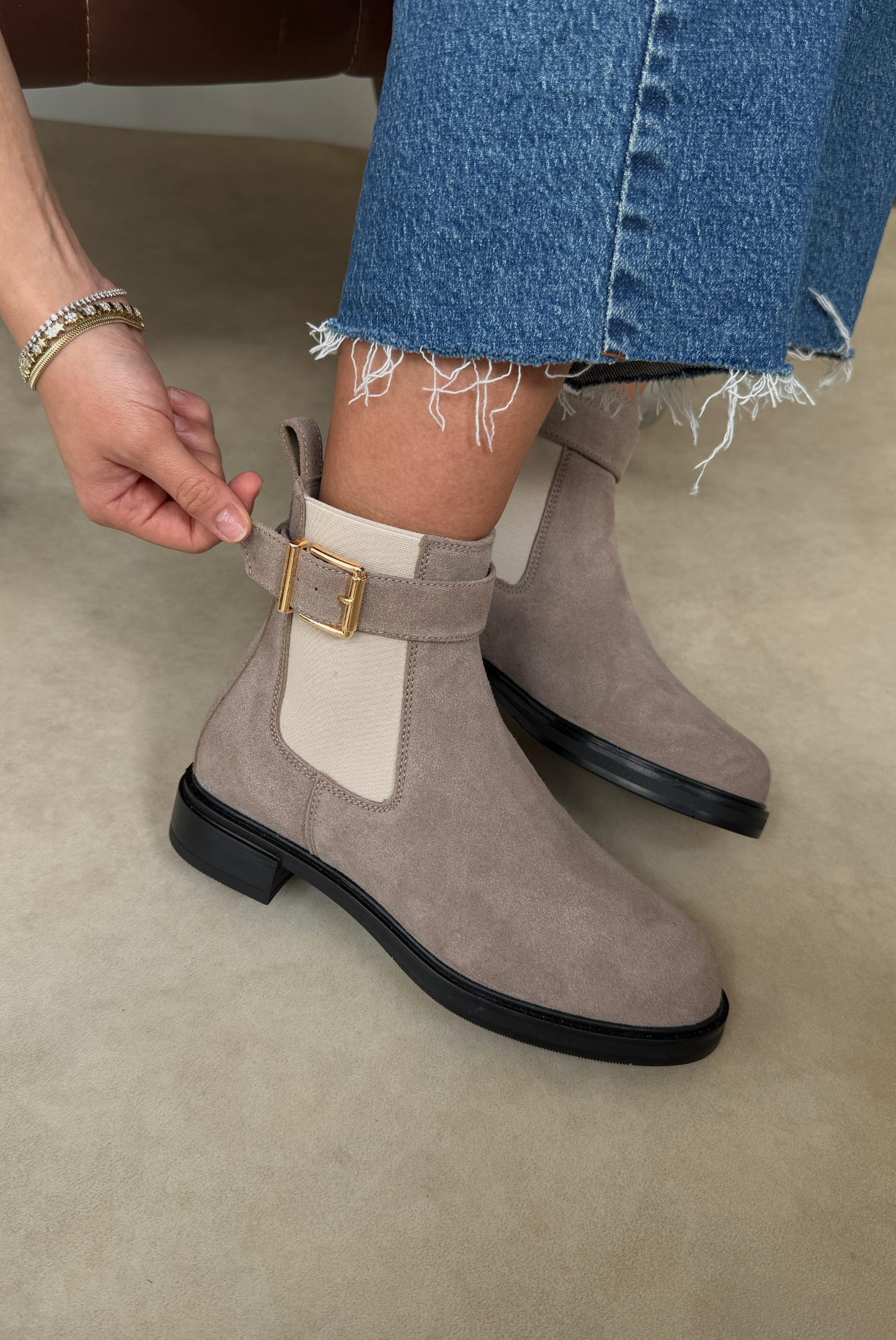 Kadın Bot VİZON SÜET