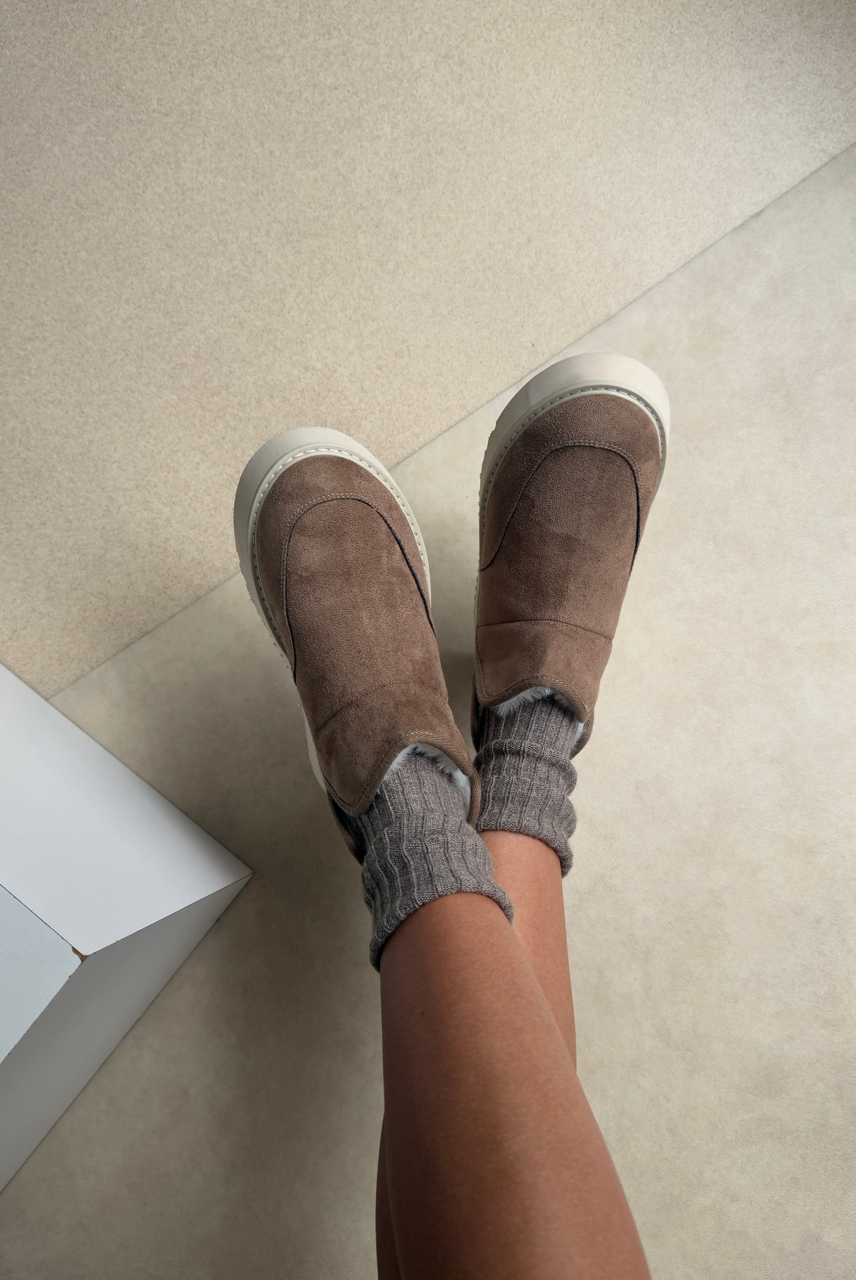 Kadın Bot  VİZON SÜET