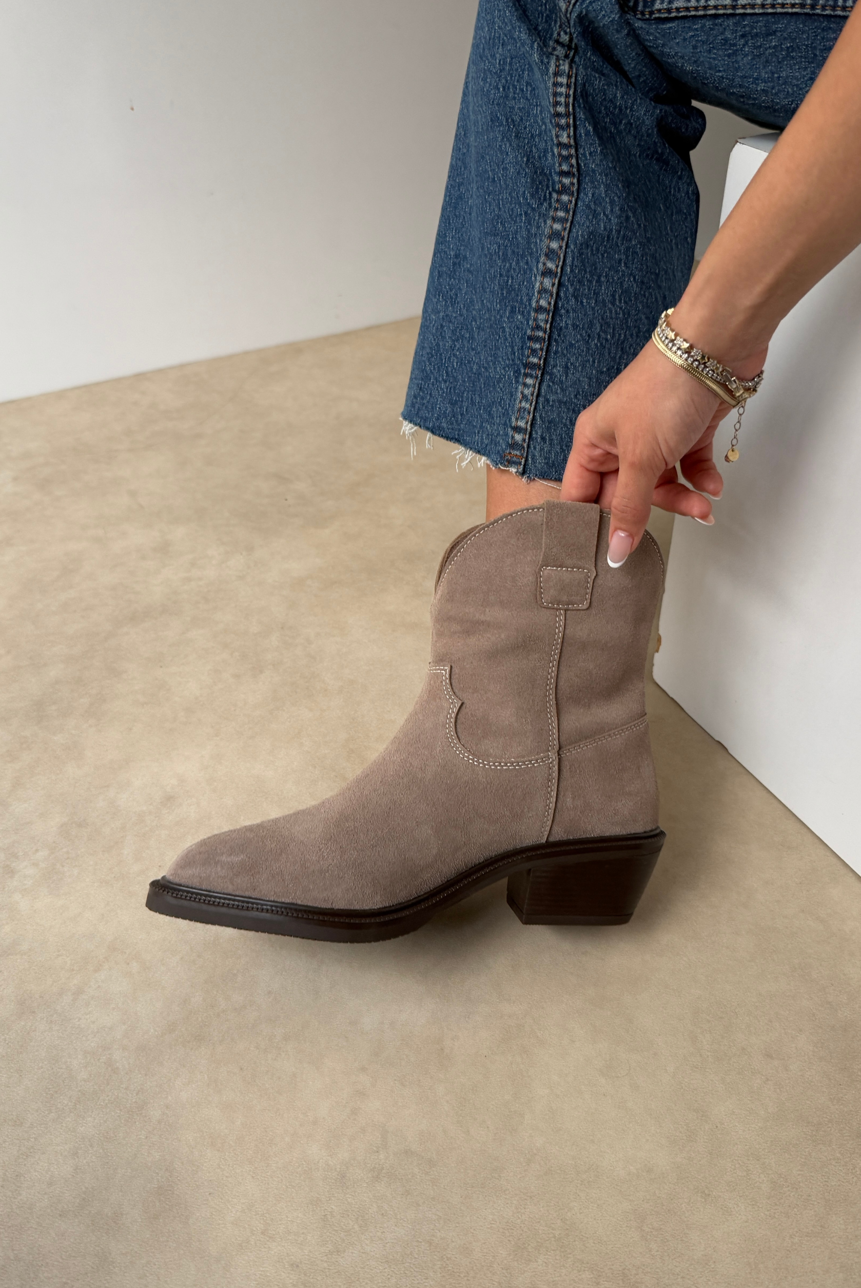 Kadın Bot VİZON SÜET