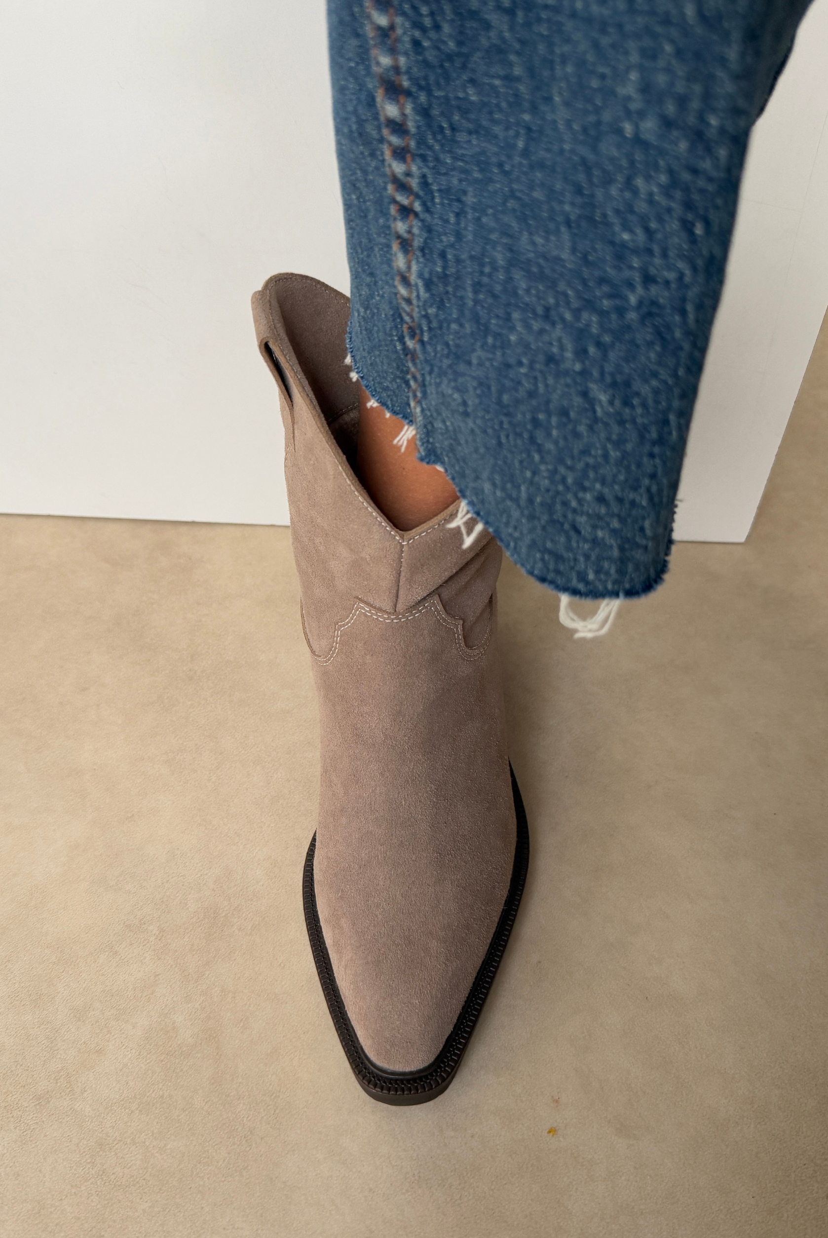 Kadın Bot VİZON SÜET