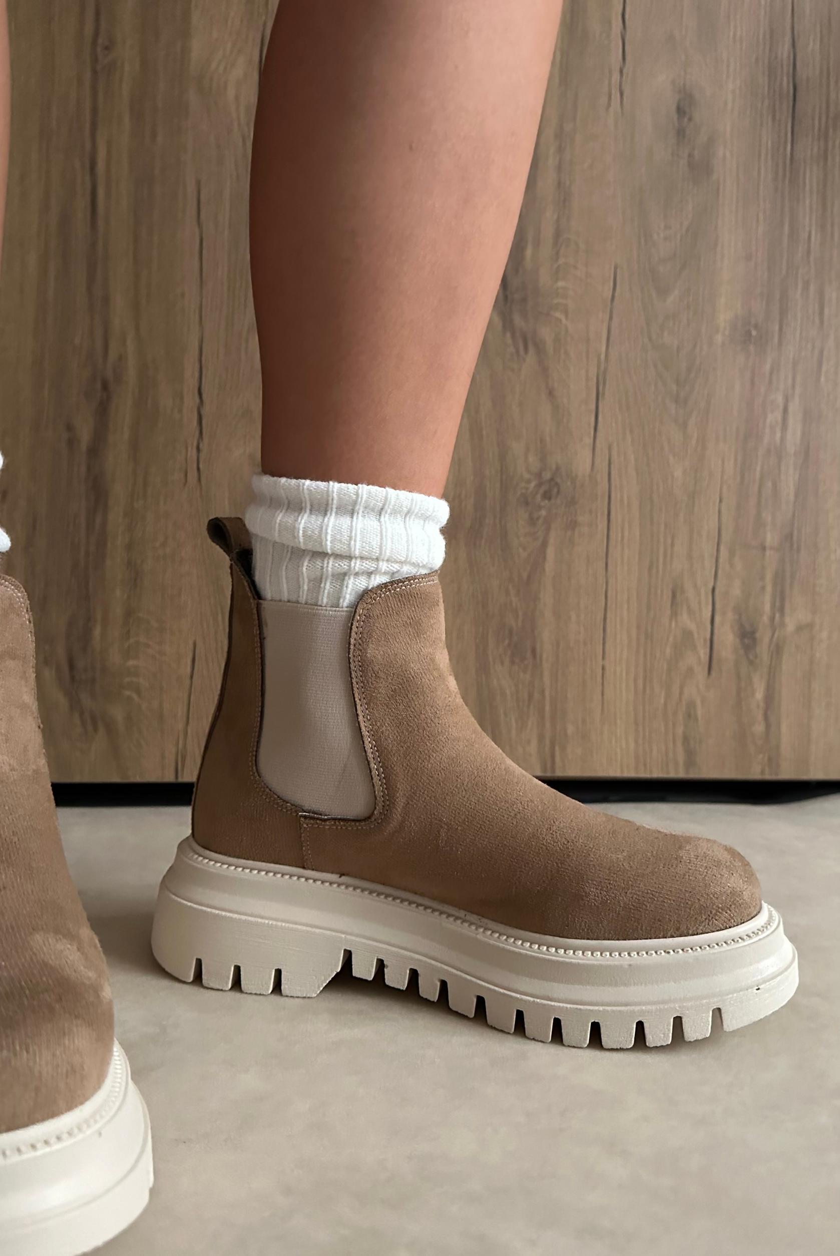 Kadın Bot VİZON SÜET