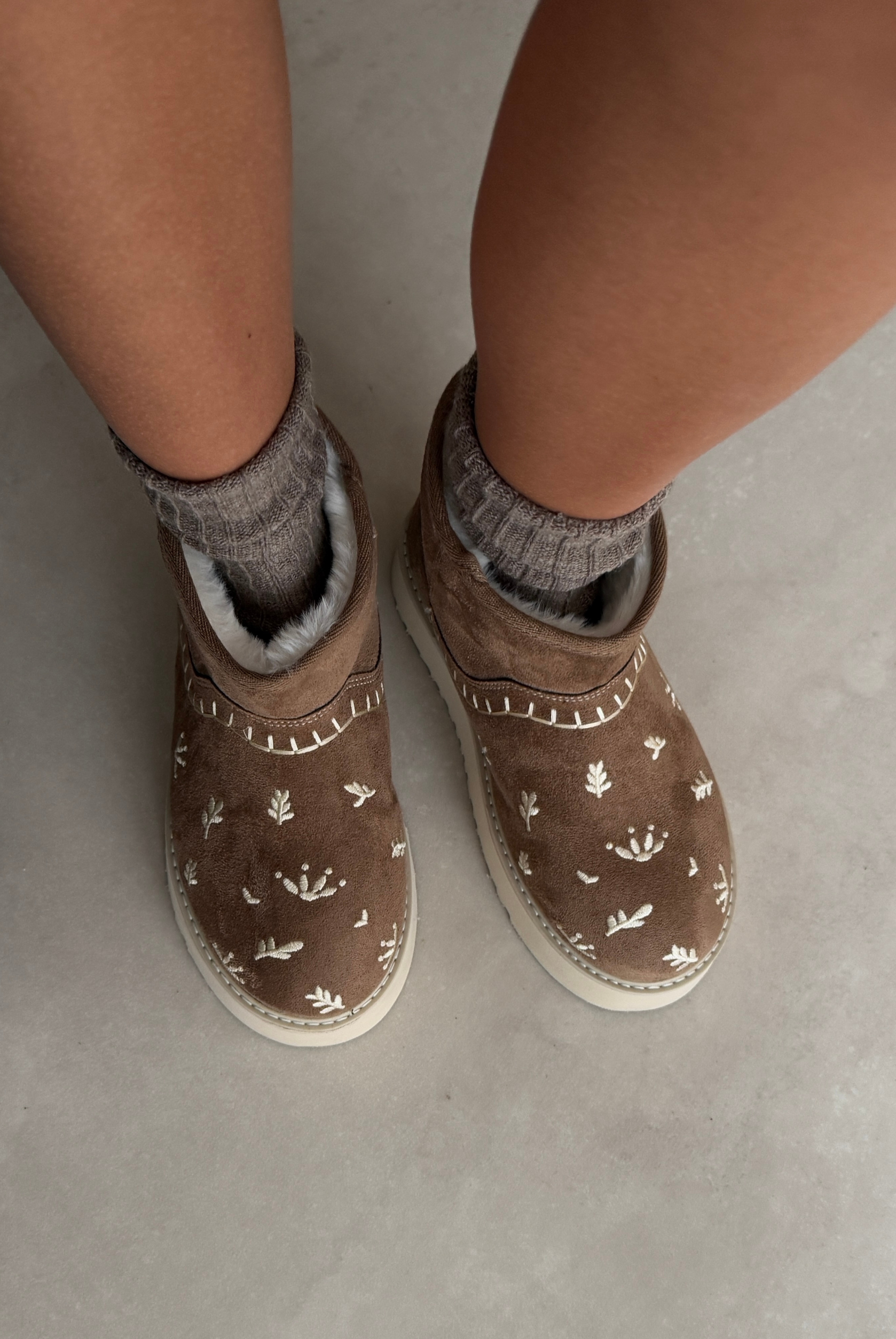 Kadın Bot VİZON SÜET