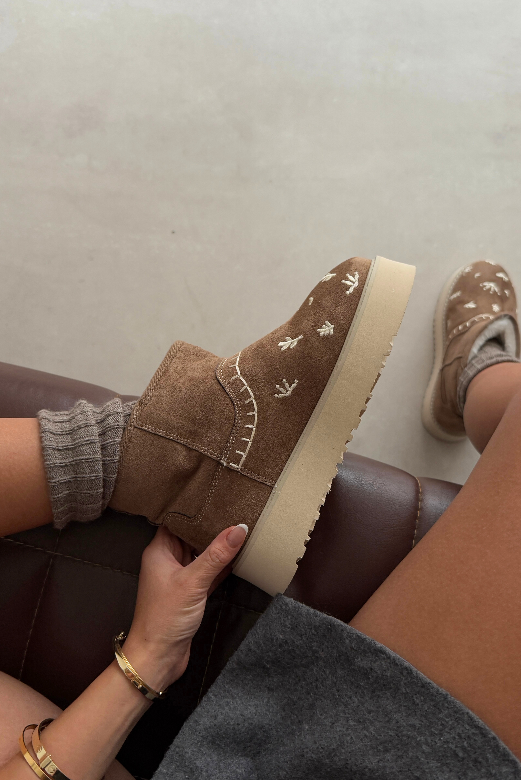 Kadın Bot VİZON SÜET