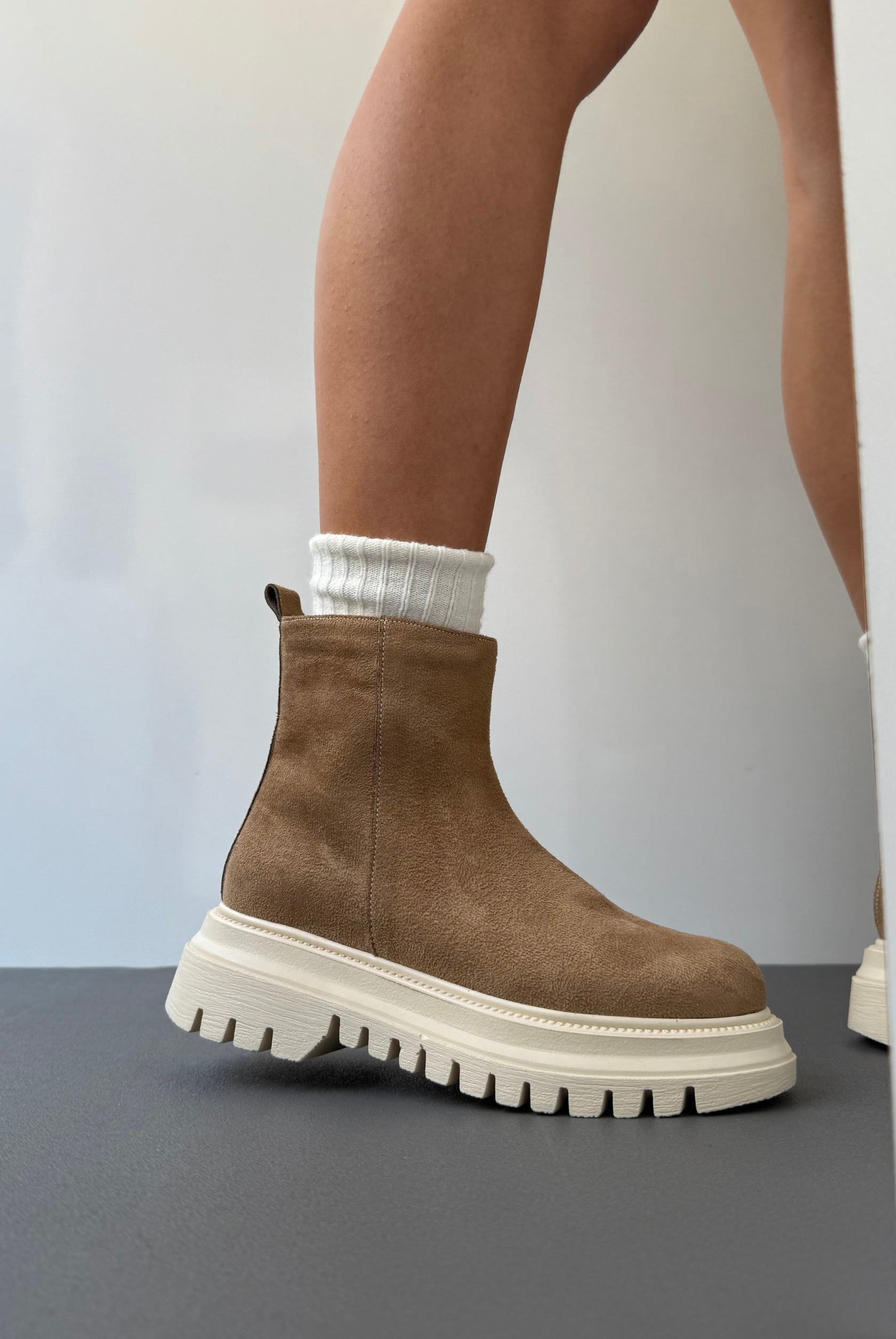 Kadın Bot VİZON SÜET