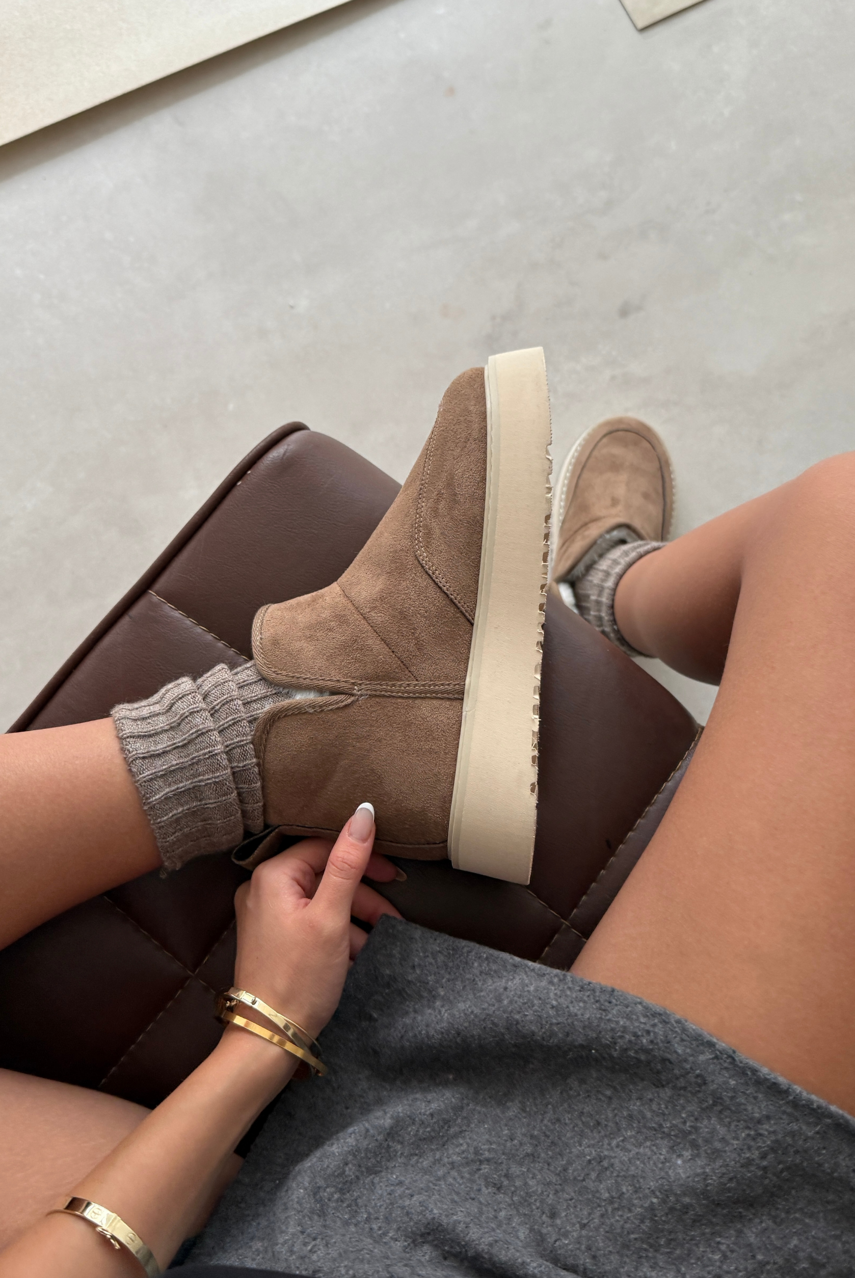 Kadın Bot  VİZON SÜET