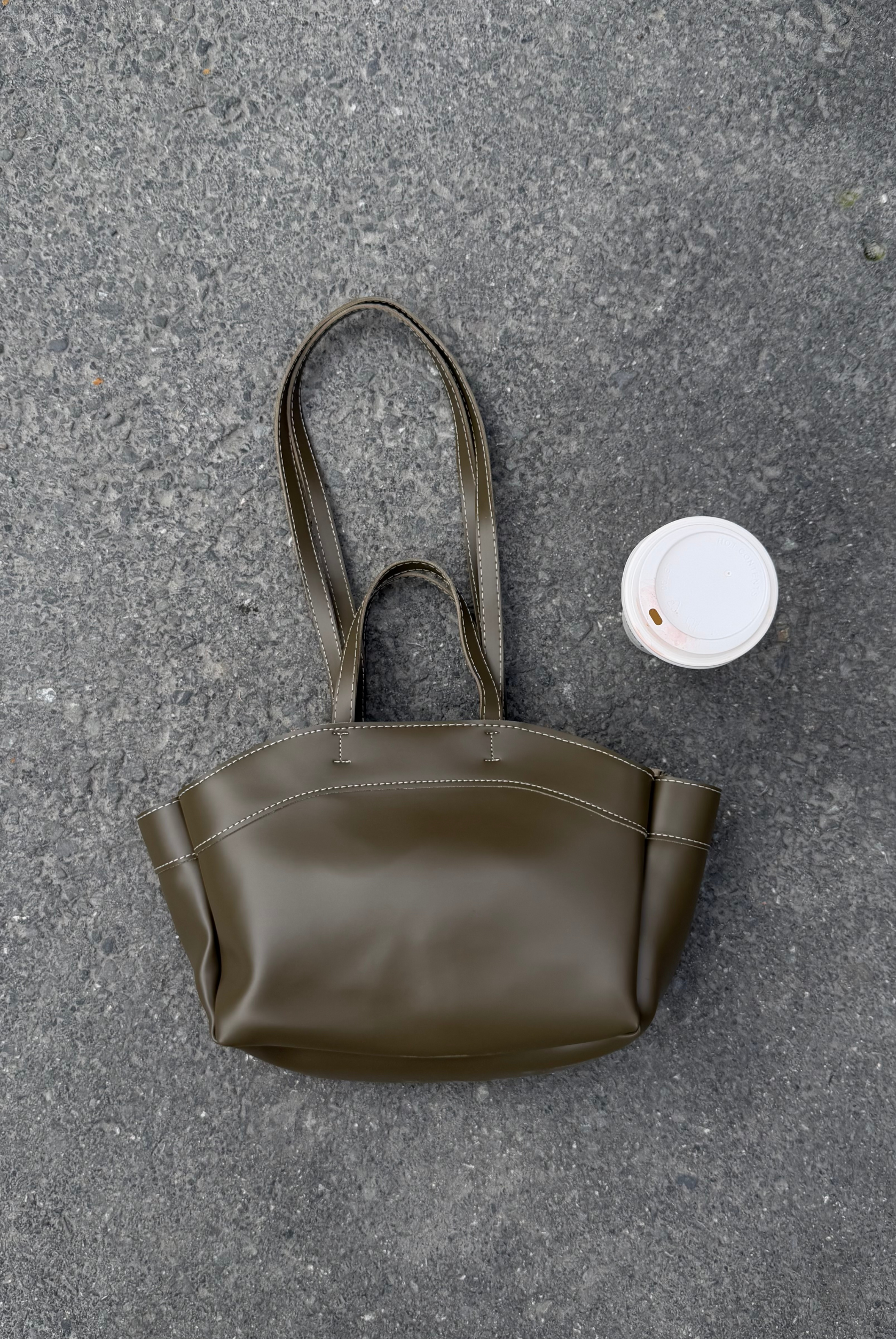 Kadın Çift Askılı Çanta Haki