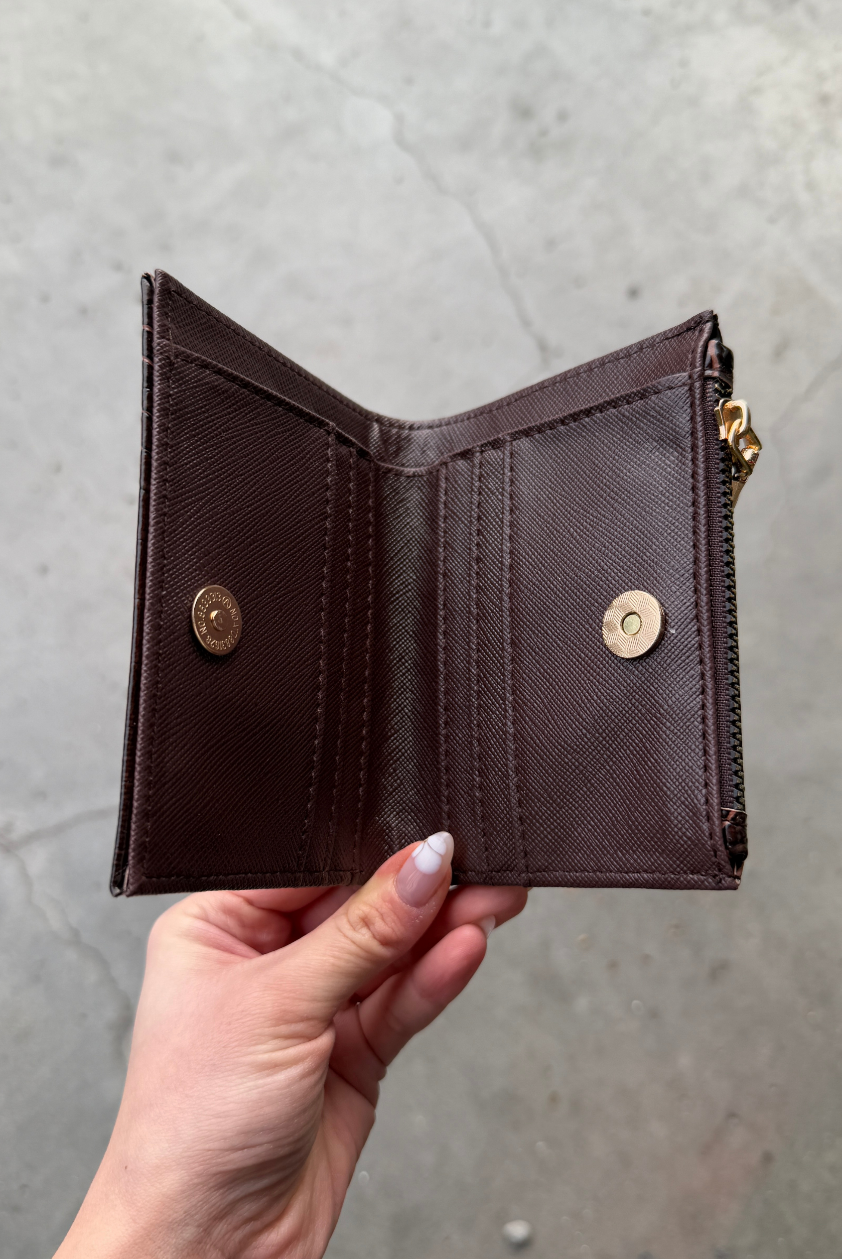 Kadın Cüzdan KAHVE CROCO