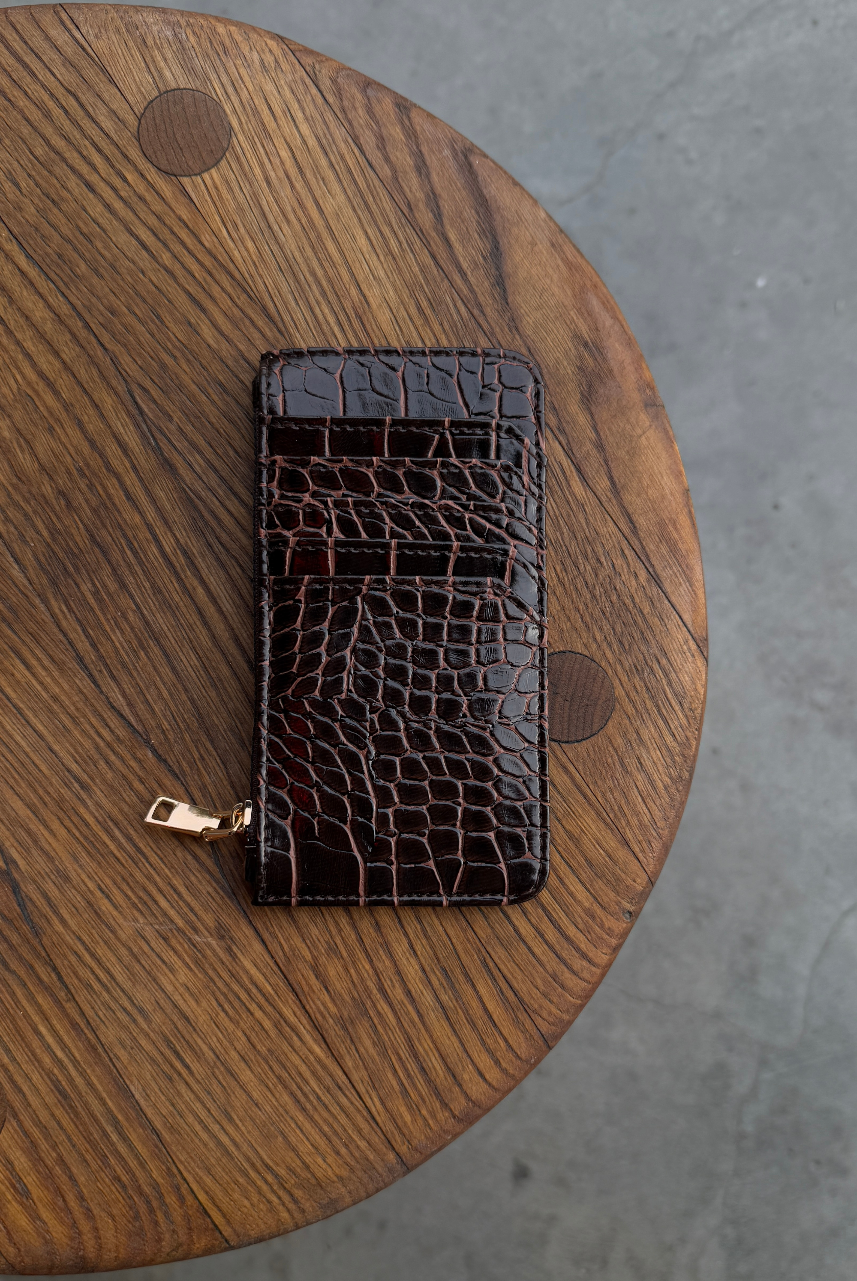 Kadın Cüzdan KAHVE CROCO