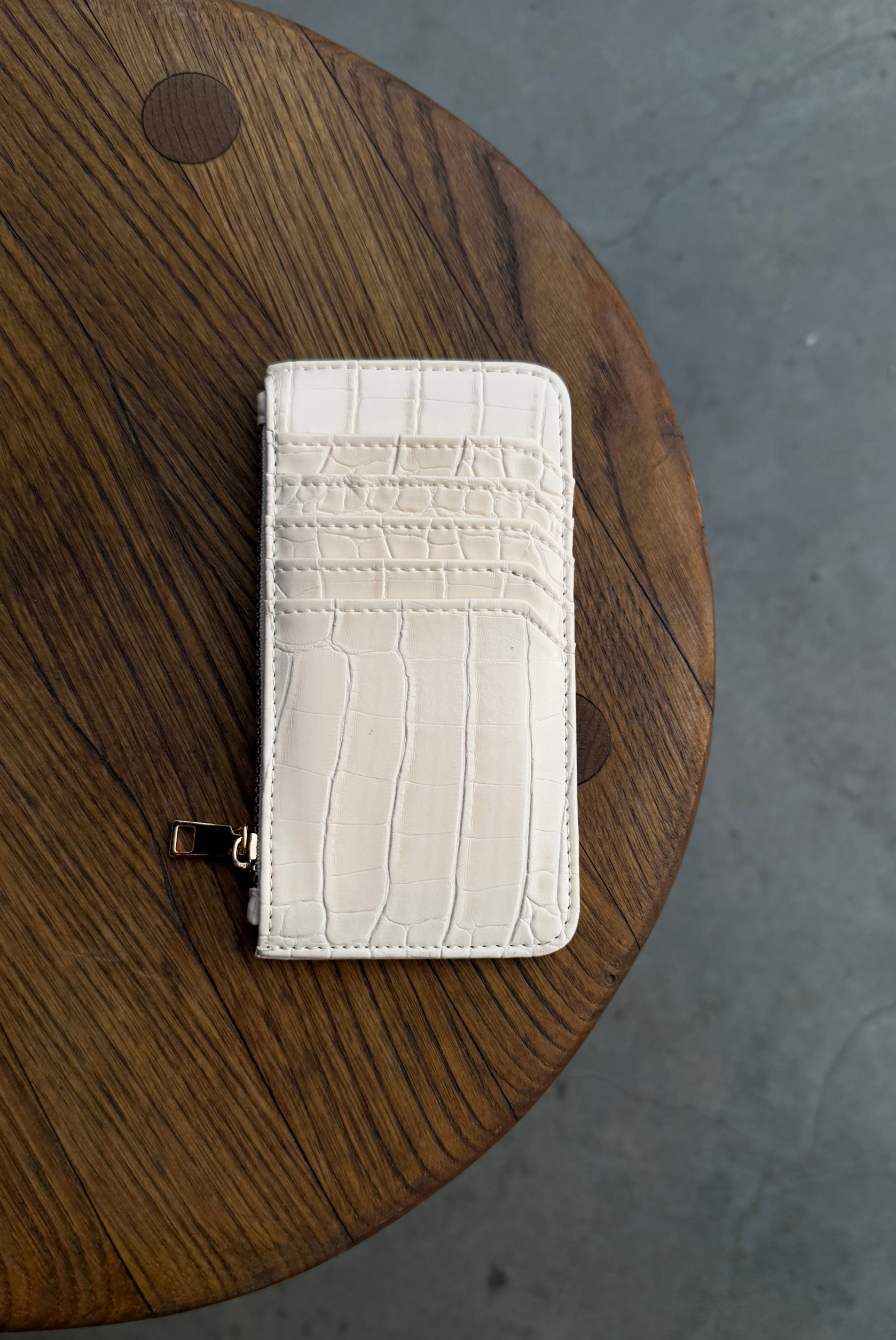 Kadın Cüzdan KREM CROCO