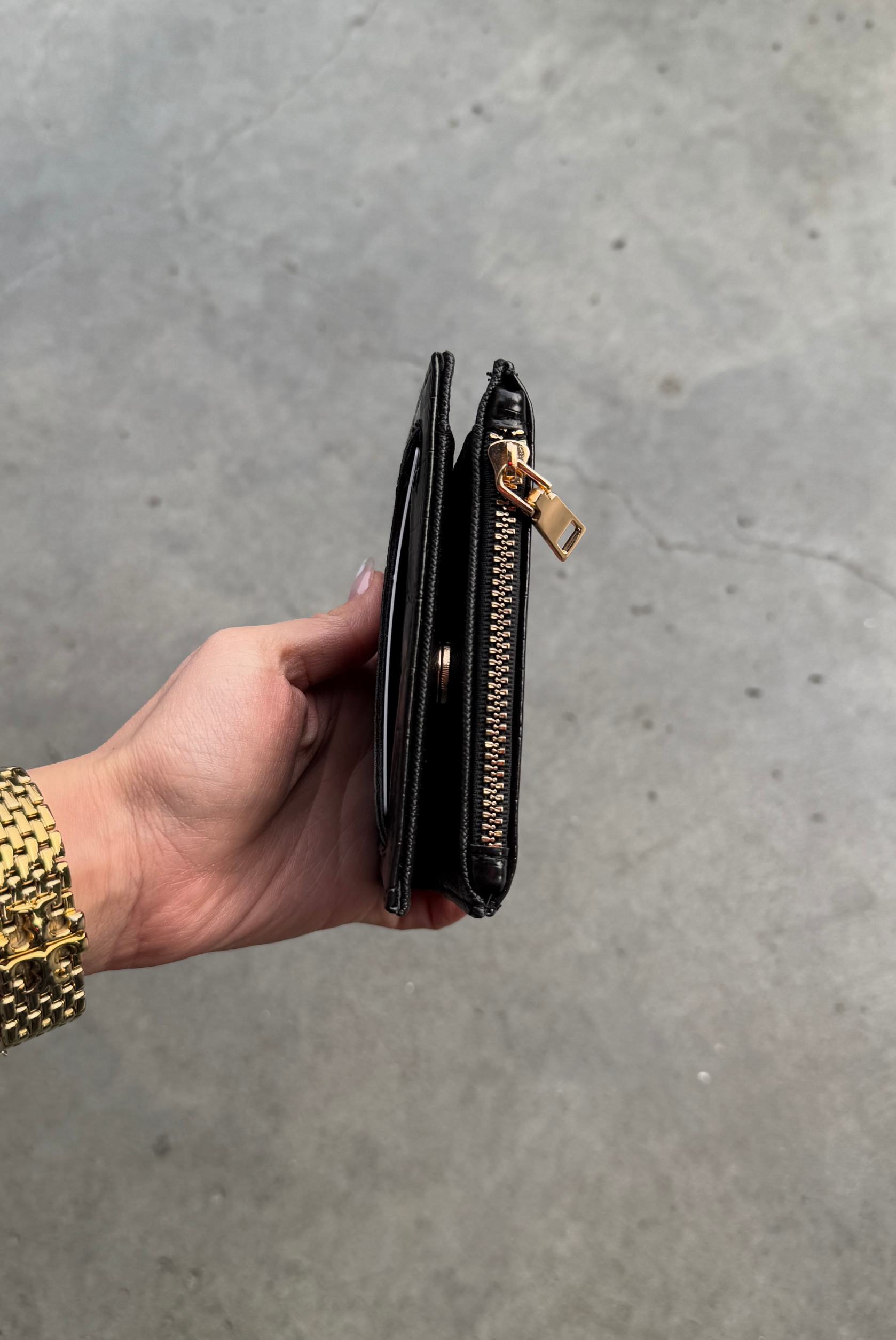 Kadın Cüzdan SİYAH CROCO