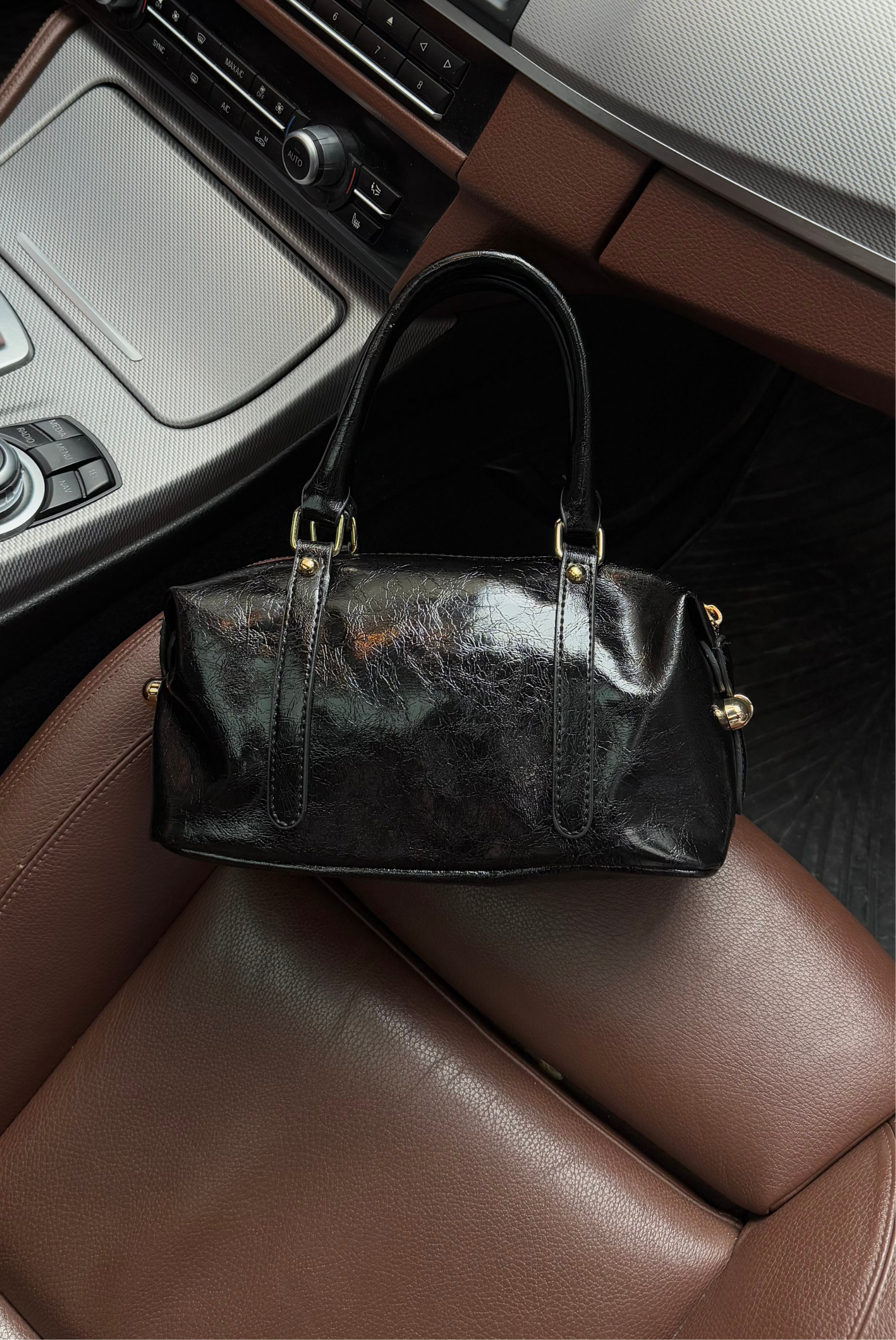 Kadın El Çantası SİYAH RUGAN