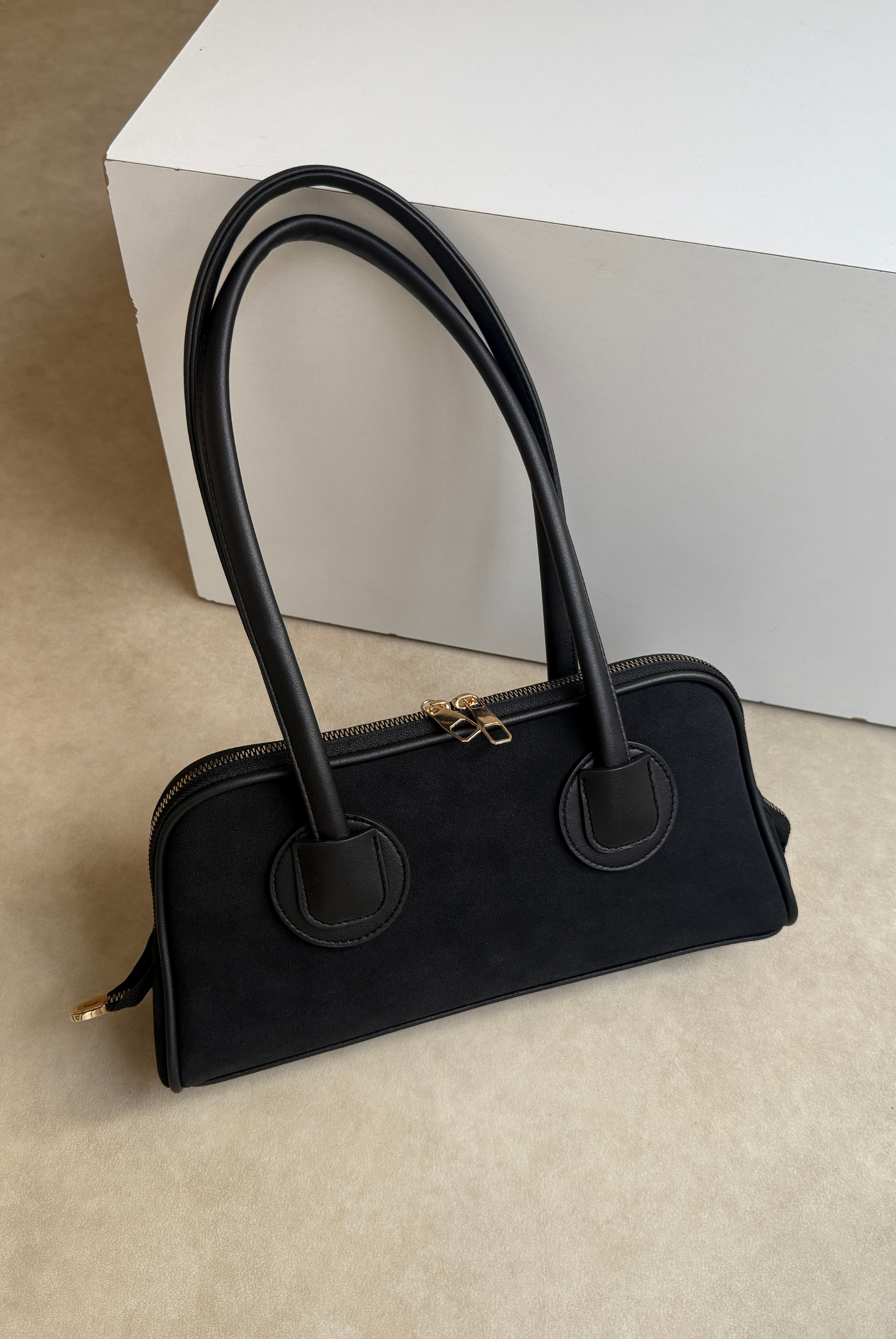 Kadın El Çantası SİYAH SÜET