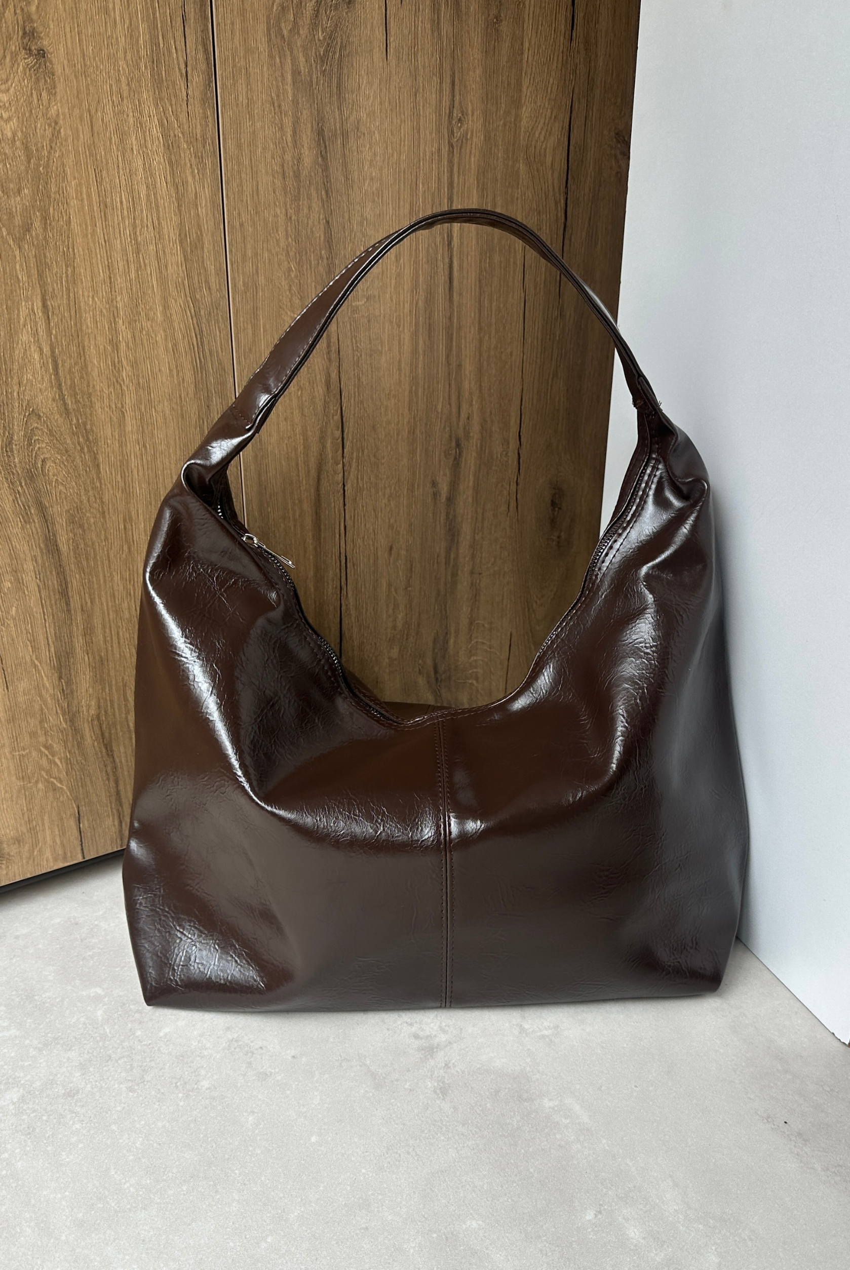 Kadın El ve Omuz Çantası ACI KAHVE