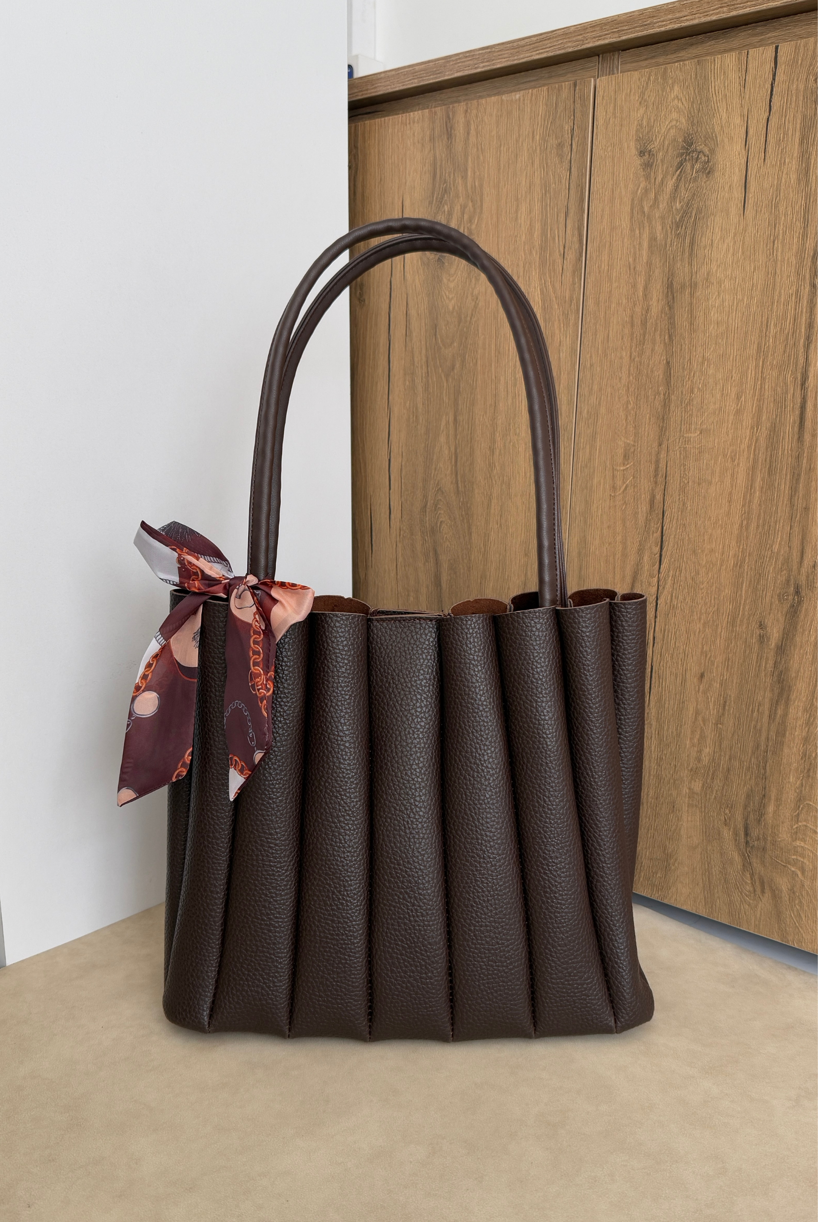 Kadın El ve Omuz Çantası ACI KAHVE