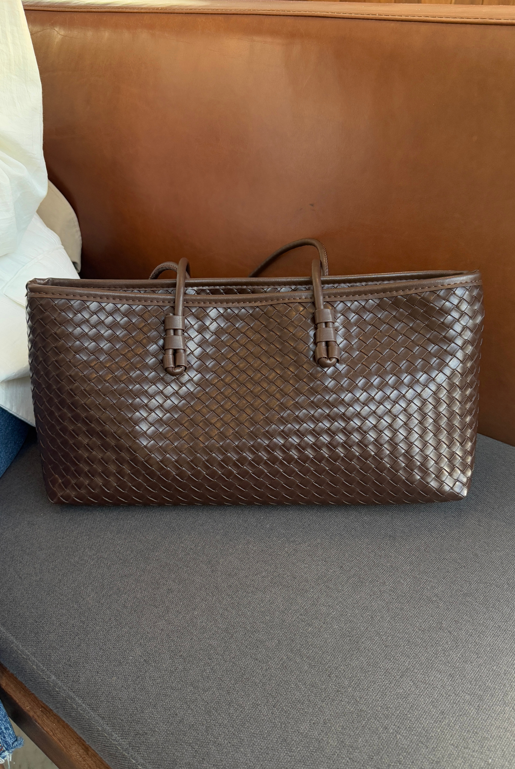 Kadın El ve Omuz Çantası ACI KAHVE