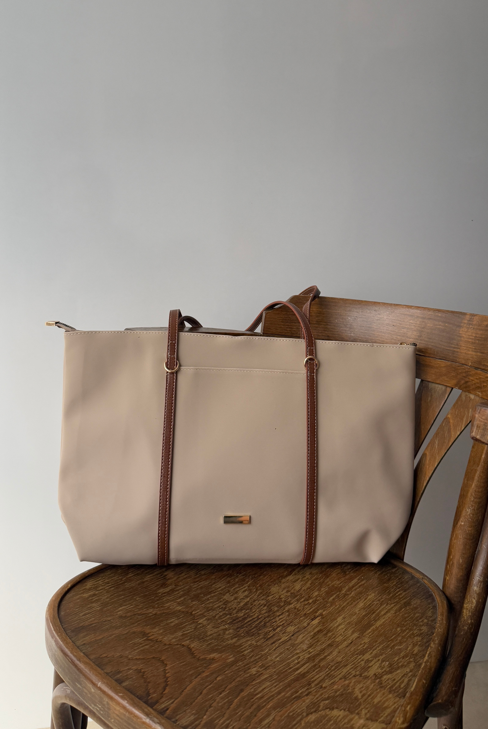 Kadın El ve Omuz Çantası BEJ