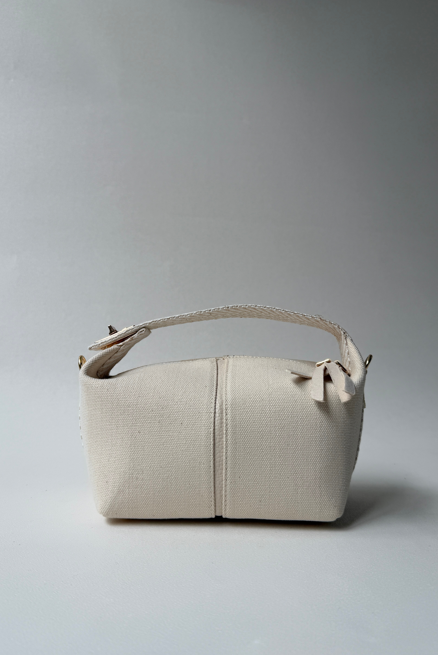 Kadın El ve Omuz Çantası BEJ KETEN