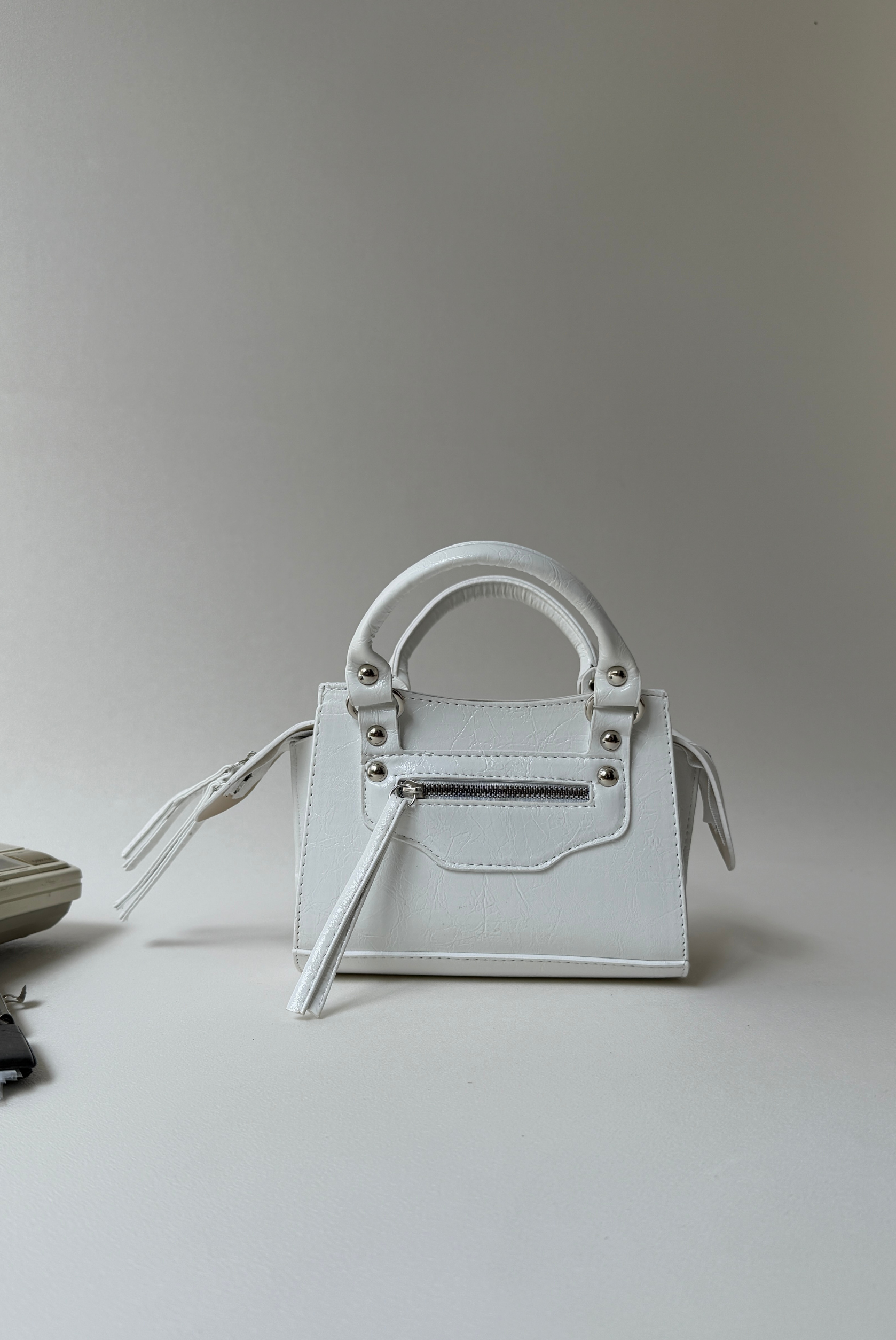 Kadın El ve Omuz Çantası BEYAZ