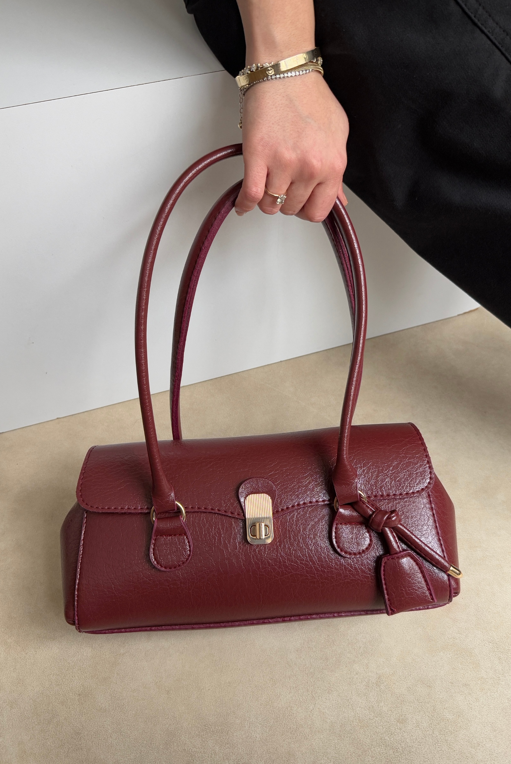 Kadın El ve Omuz Çantası BORDO