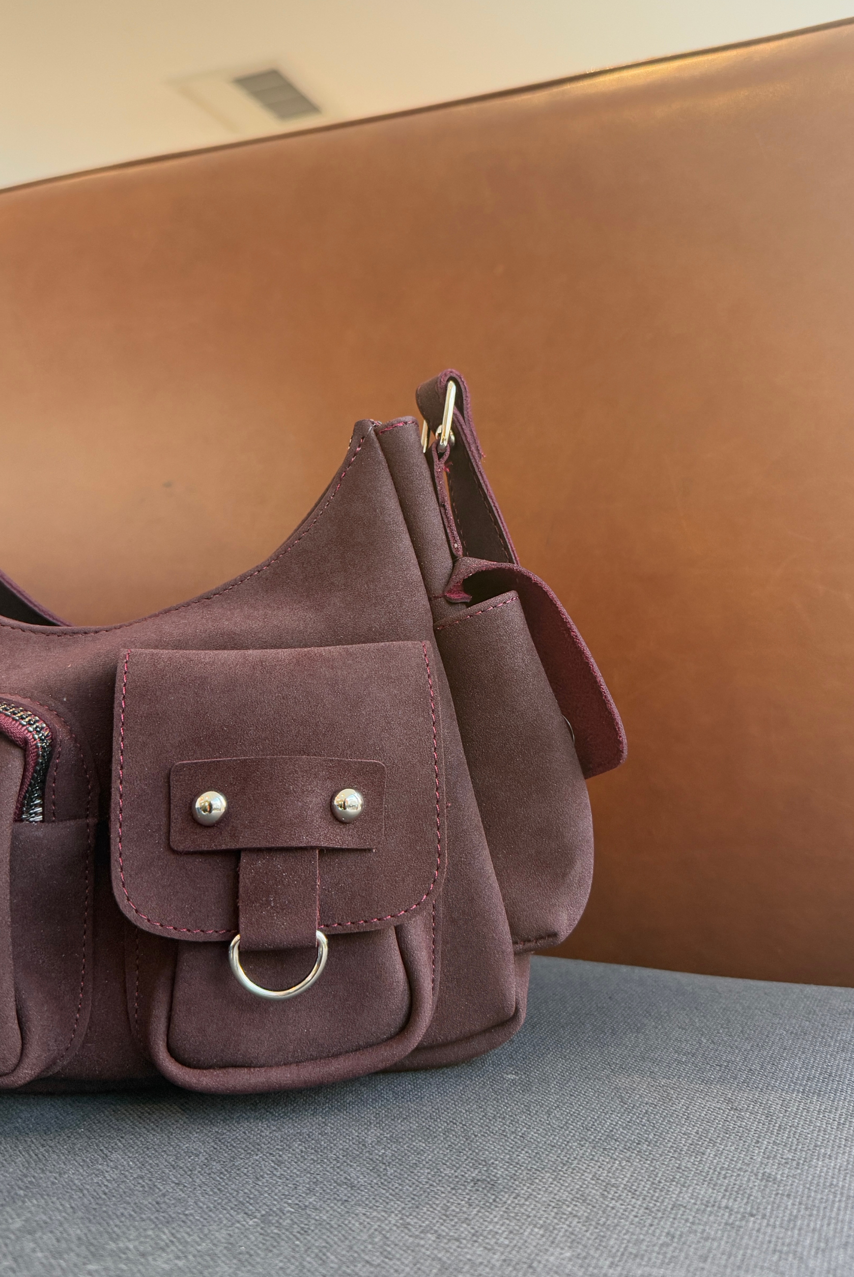 Kadın El ve Omuz Çantası BORDO