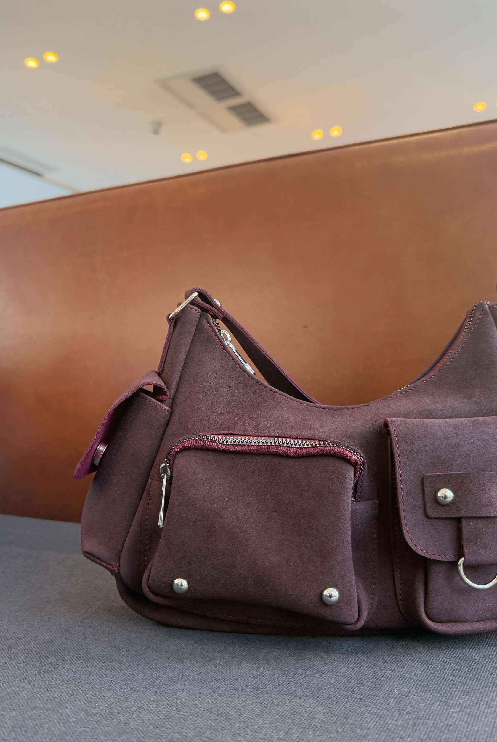 Kadın El ve Omuz Çantası BORDO