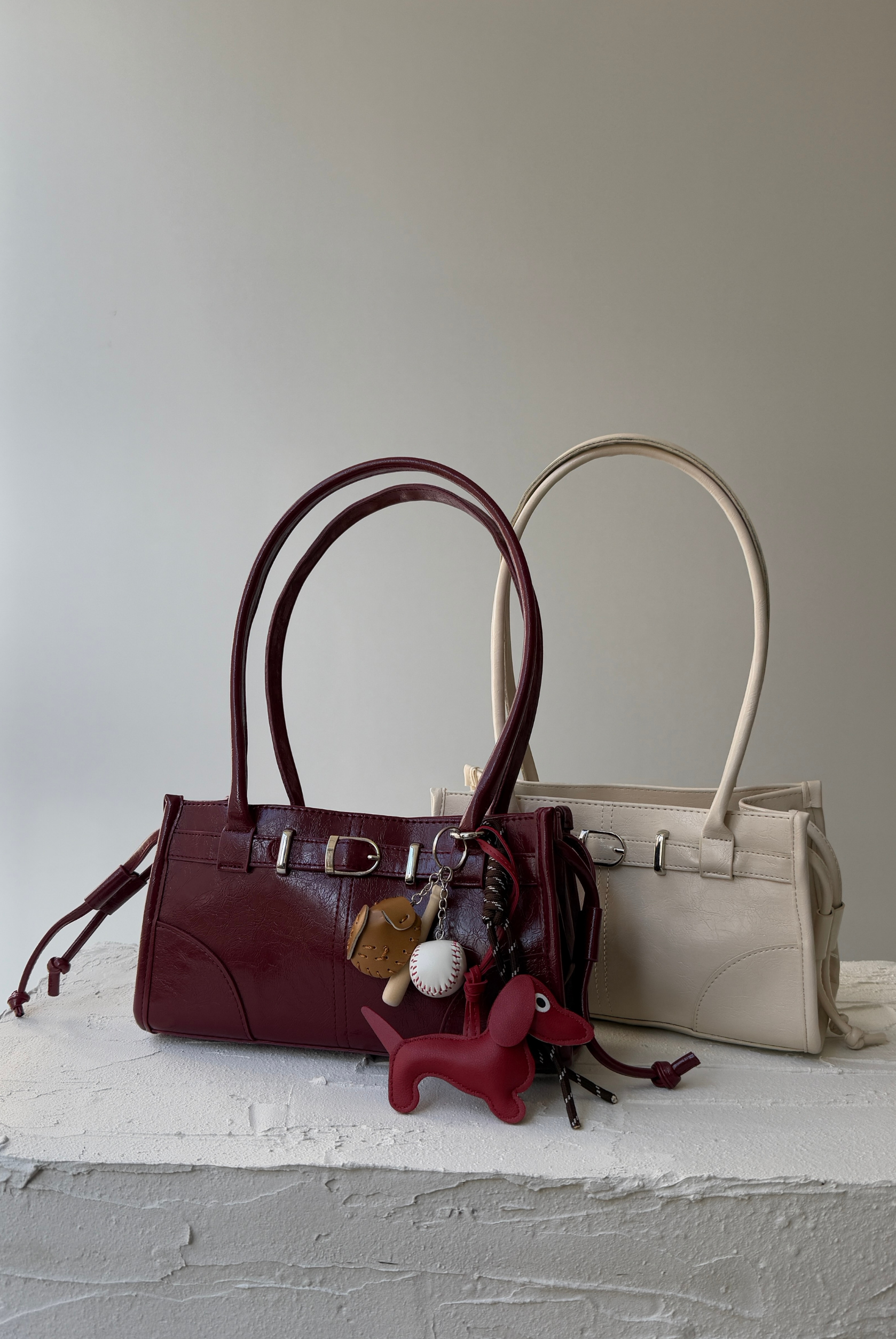 Kadın El ve Omuz Çantası BORDO