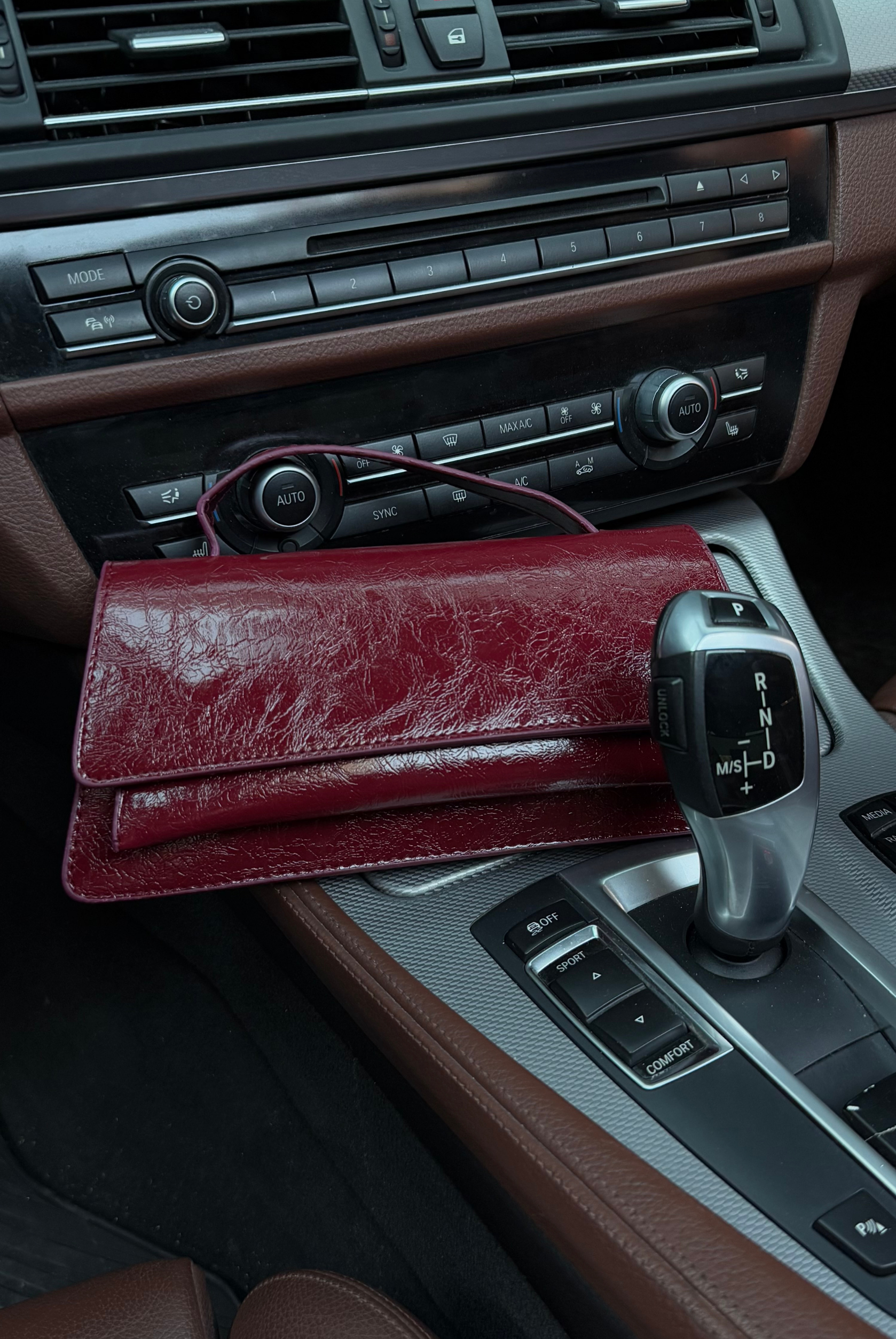 Kadın El ve Omuz Çantası BORDO RUGAN