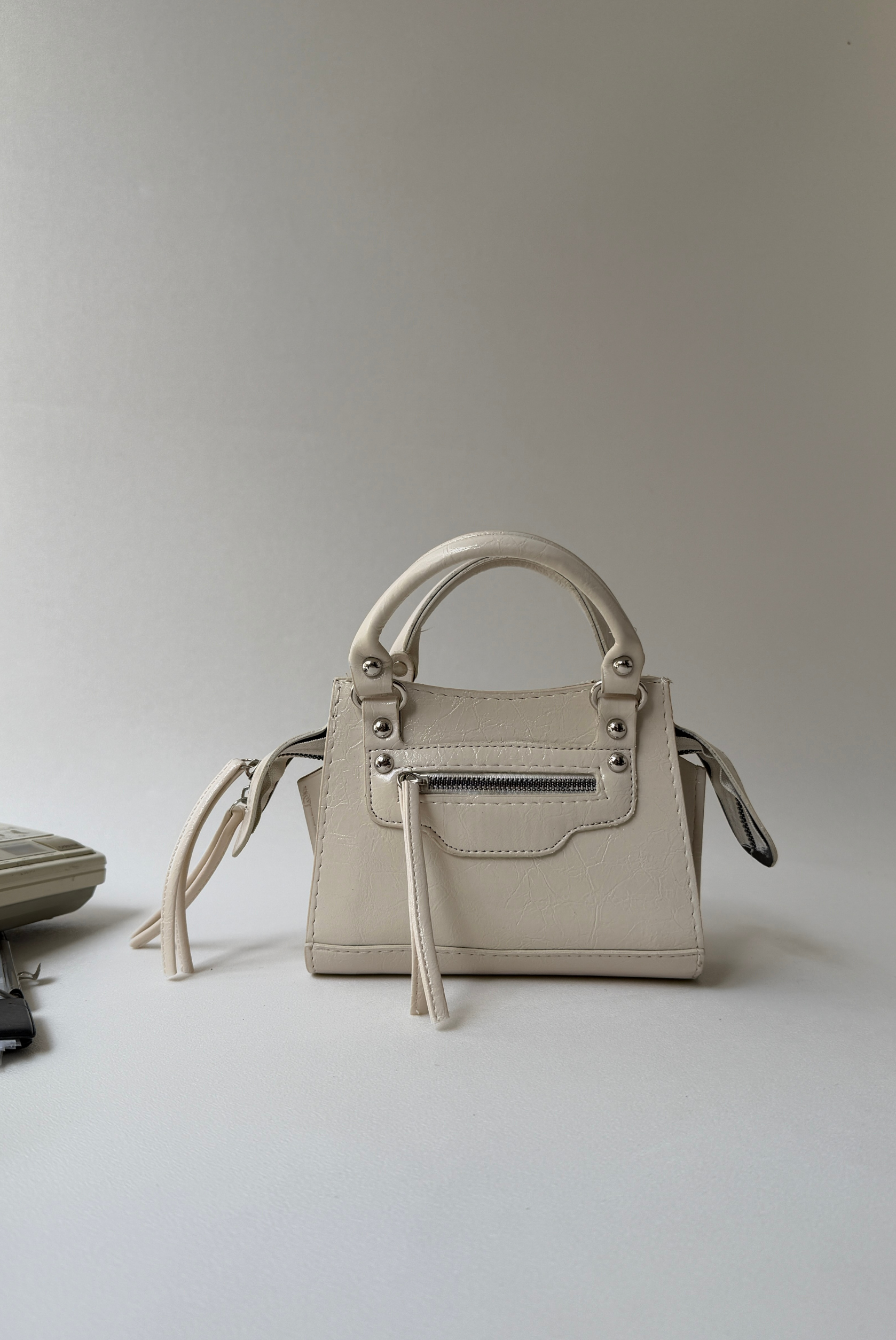 Kadın El ve Omuz Çantası KREM