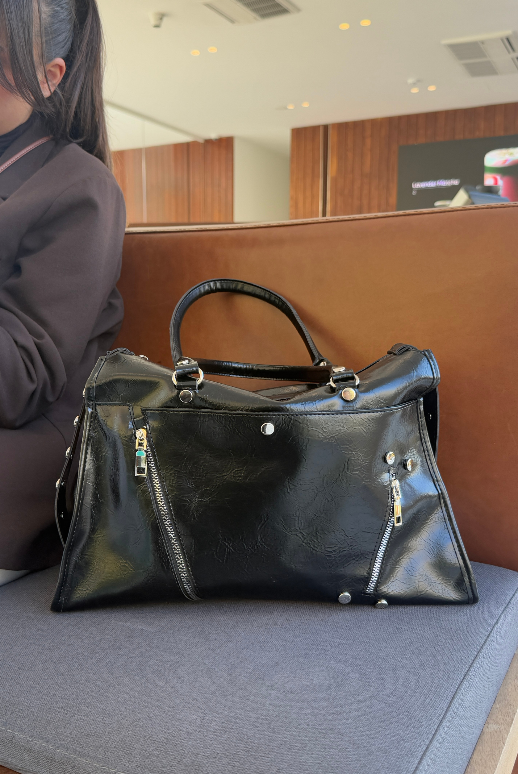 Kadın El ve Omuz Çantası SİYAH