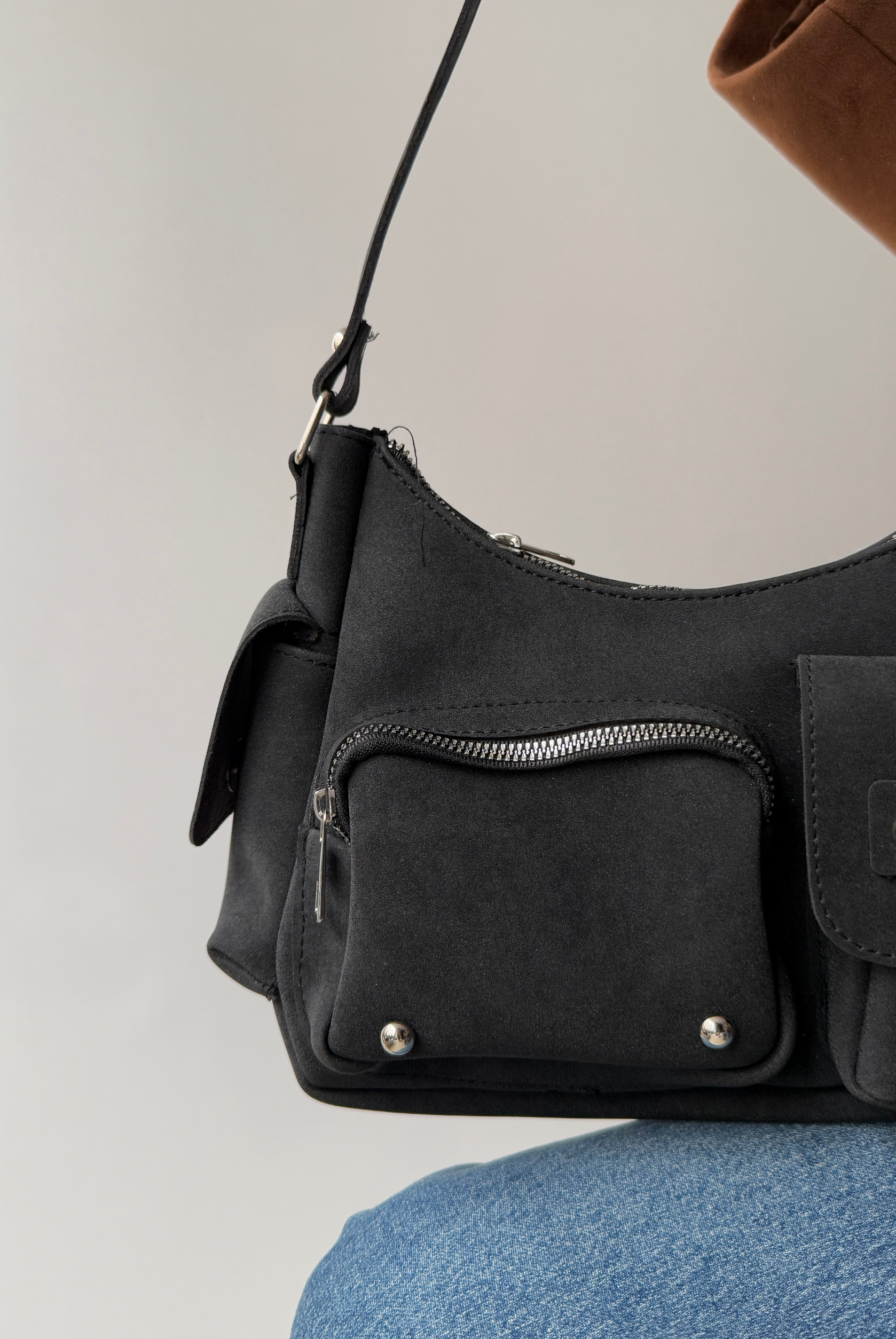 Kadın El ve Omuz Çantası SİYAH