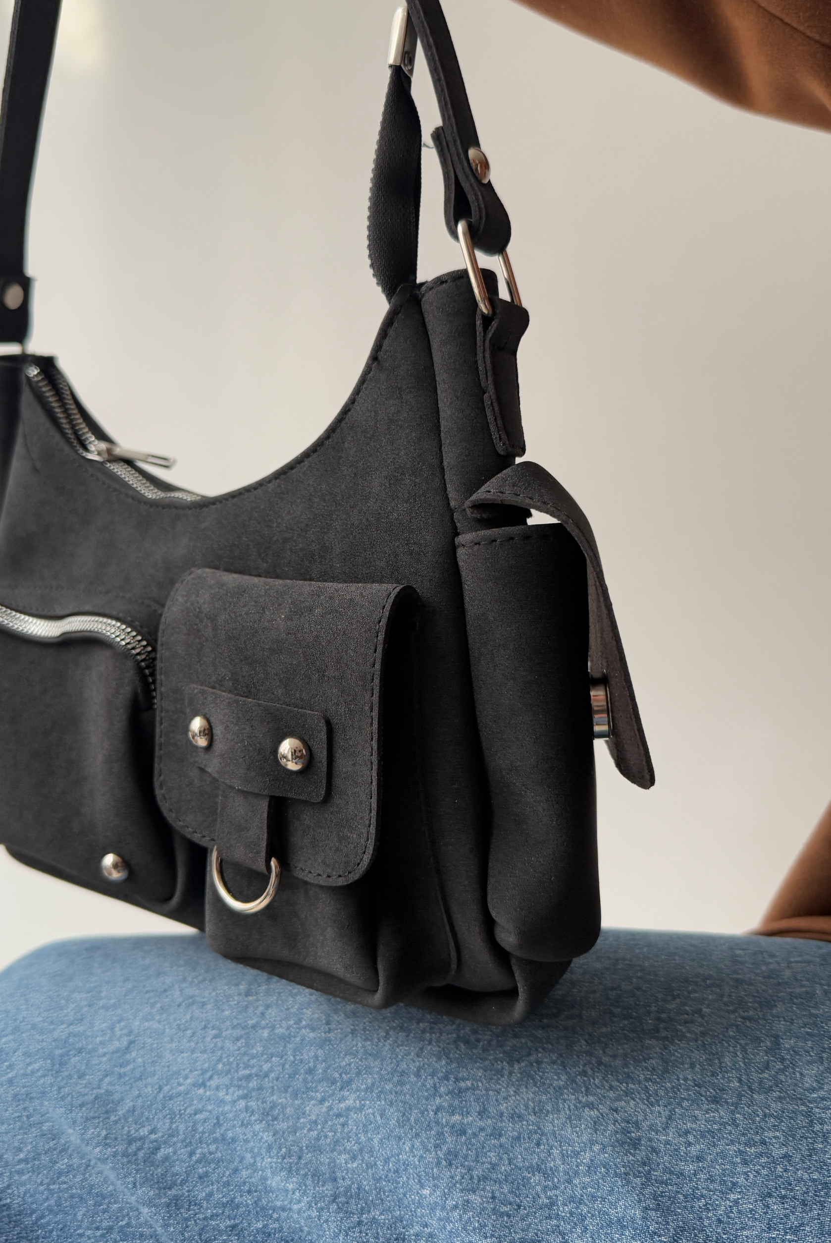 Kadın El ve Omuz Çantası SİYAH