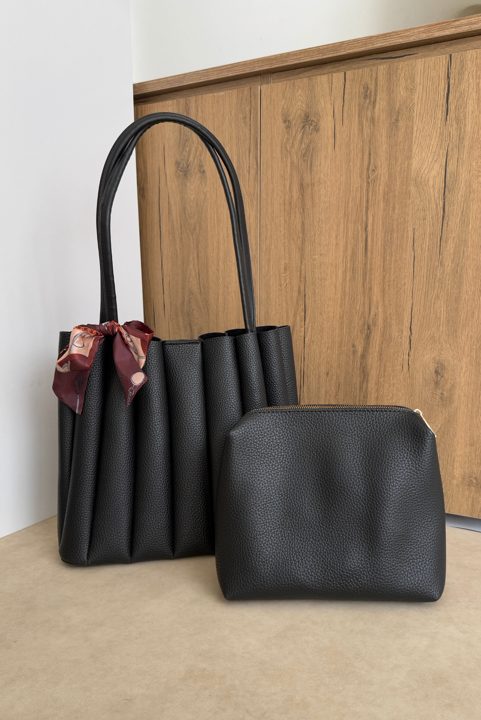 Kadın El ve Omuz Çantası SİYAH